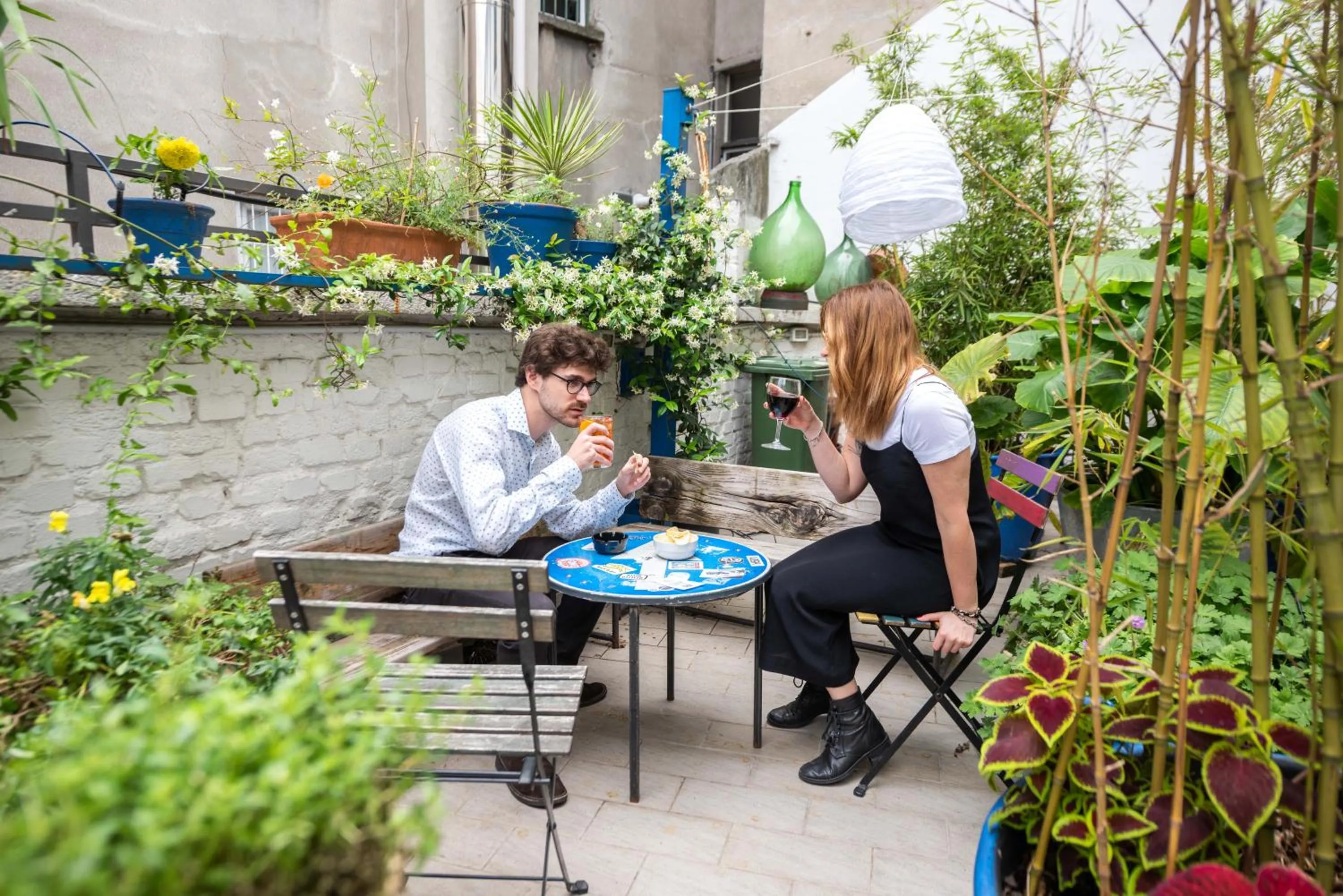 Balcony/Terrace in Ostello Bello Milano Duomo