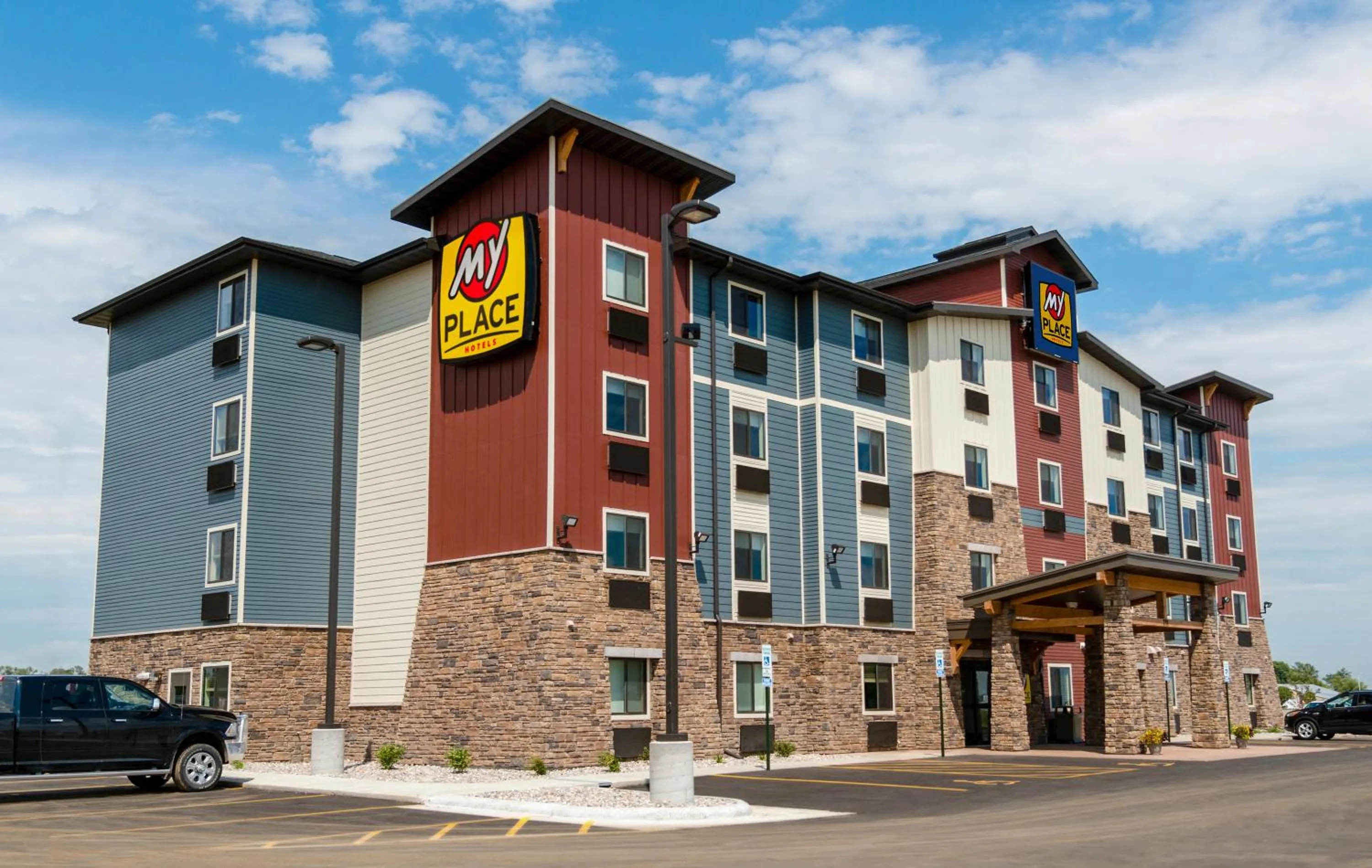 Property building in My Place Hotel-Brookings, SD