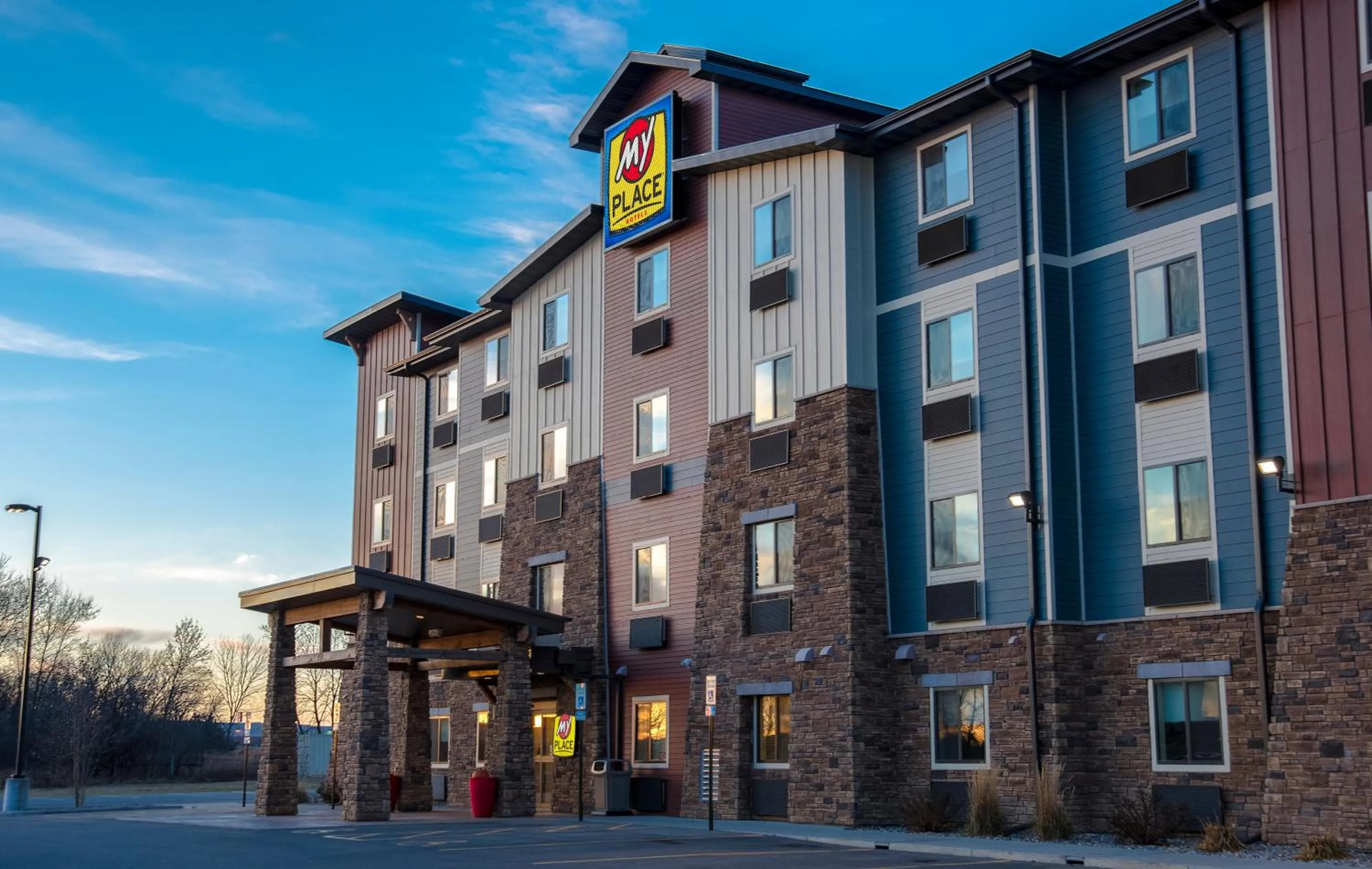 Property building in My Place Hotel-Brookings, SD