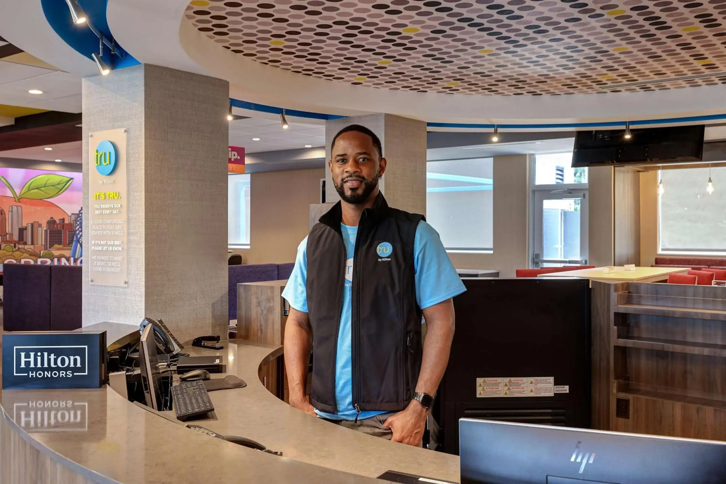 Lobby or reception in Tru by Hilton Lithia Springs, GA Lobby or reception in Tru by Hilton Lithia Springs, GA