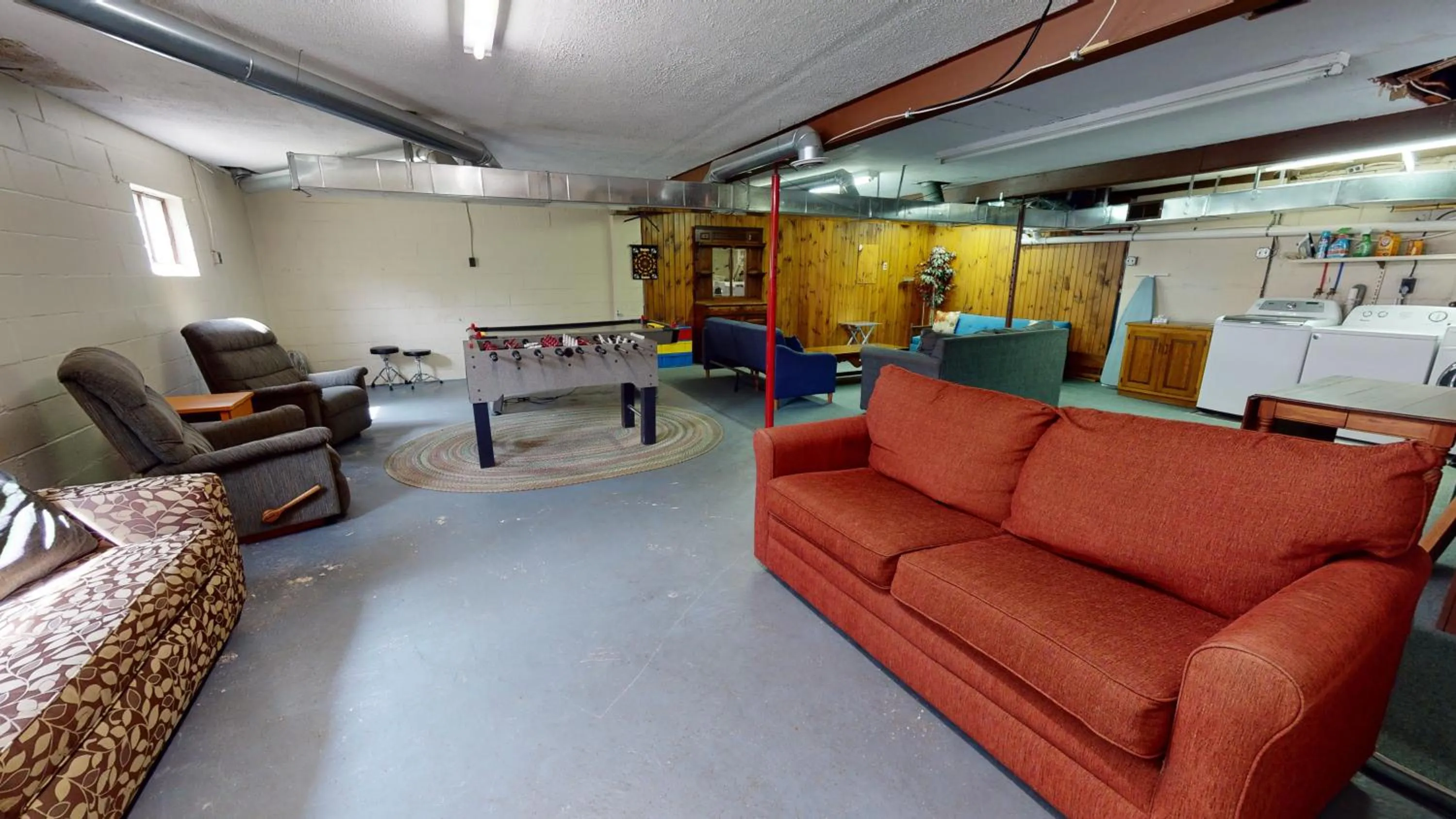 Game Room in Rough Cut Lodge