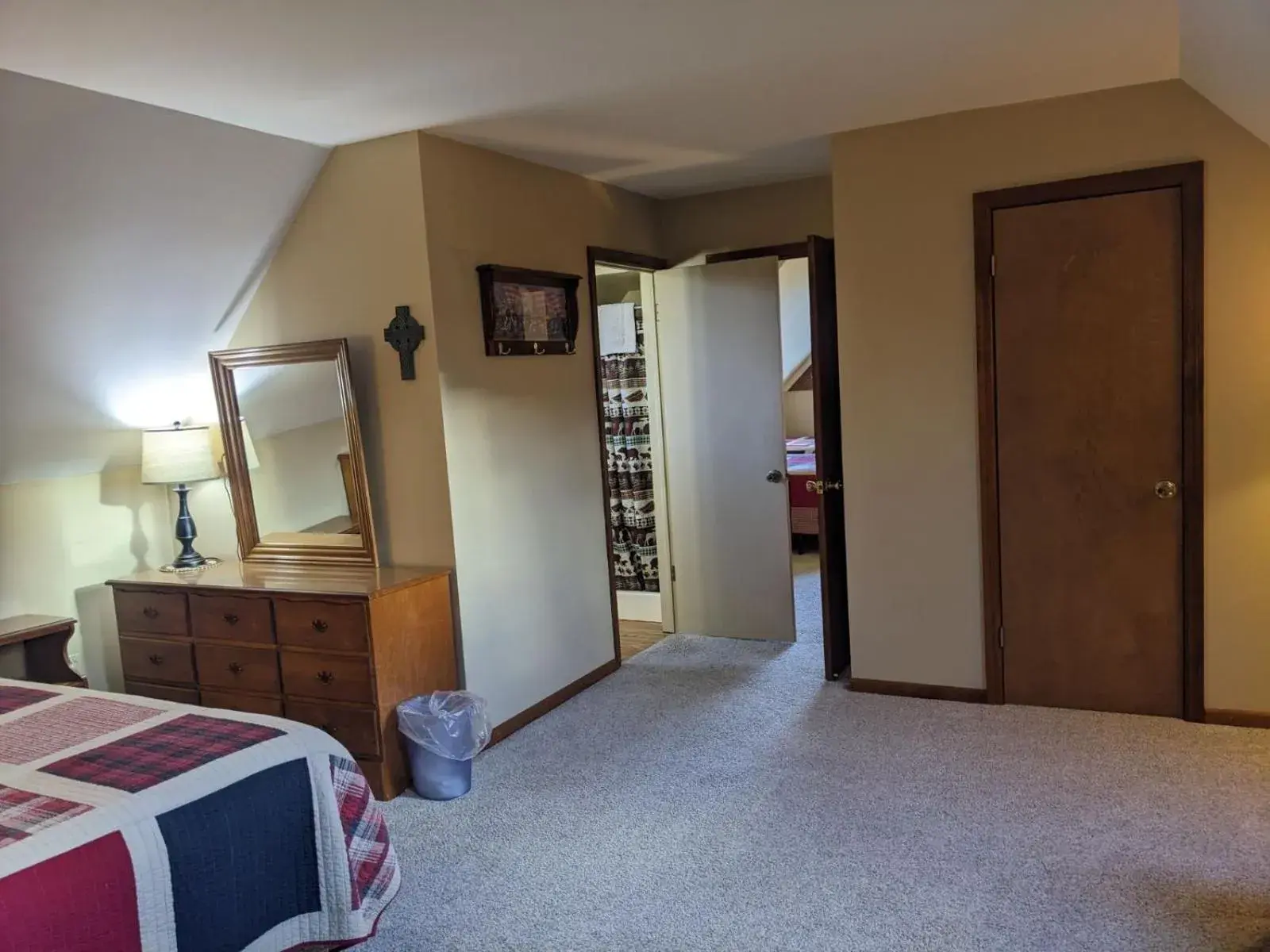 Bedroom, Bed in Rough Cut Lodge Bedroom, Bed in Rough Cut Lodge