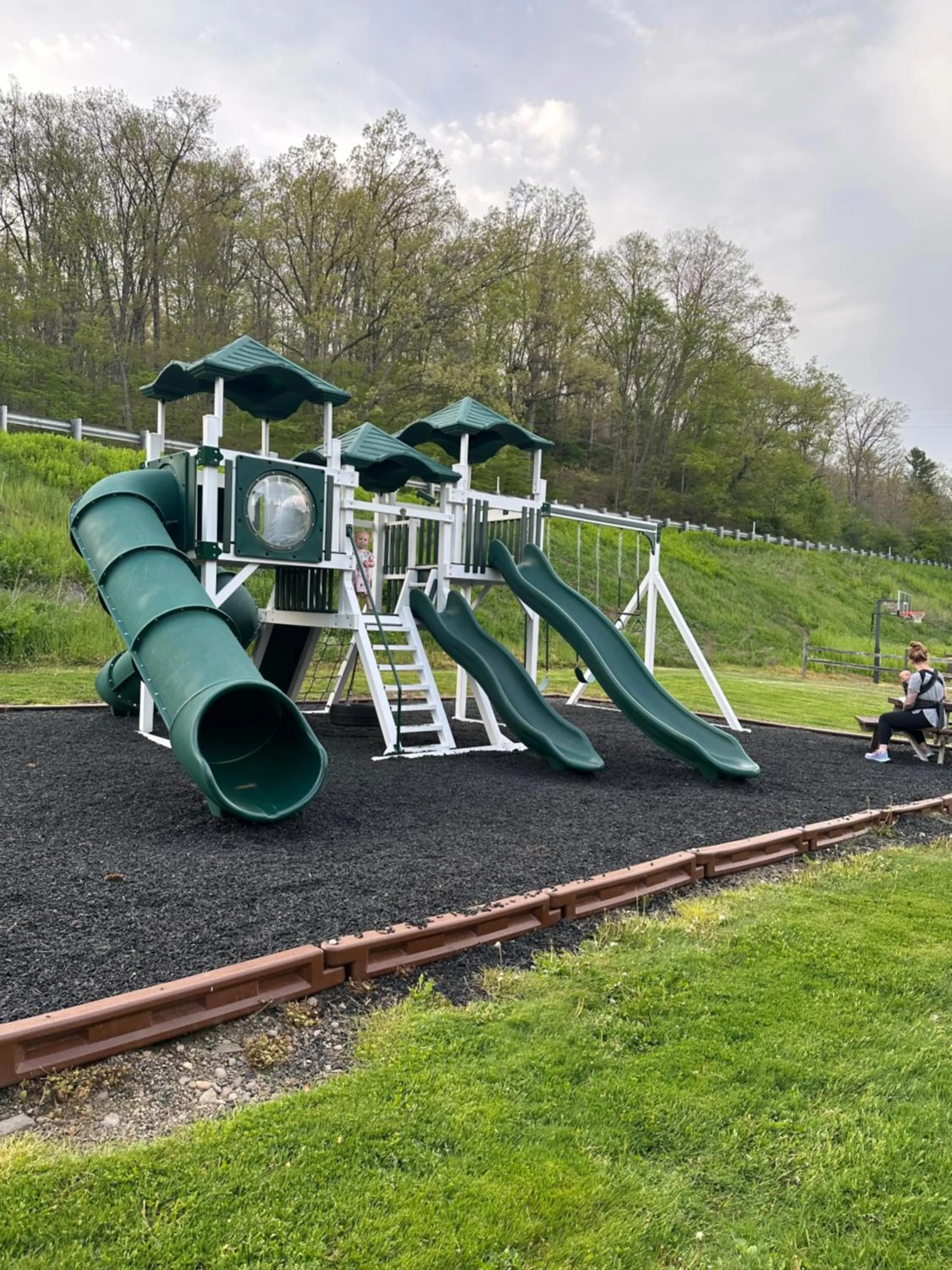 Children play ground in Rough Cut Lodge