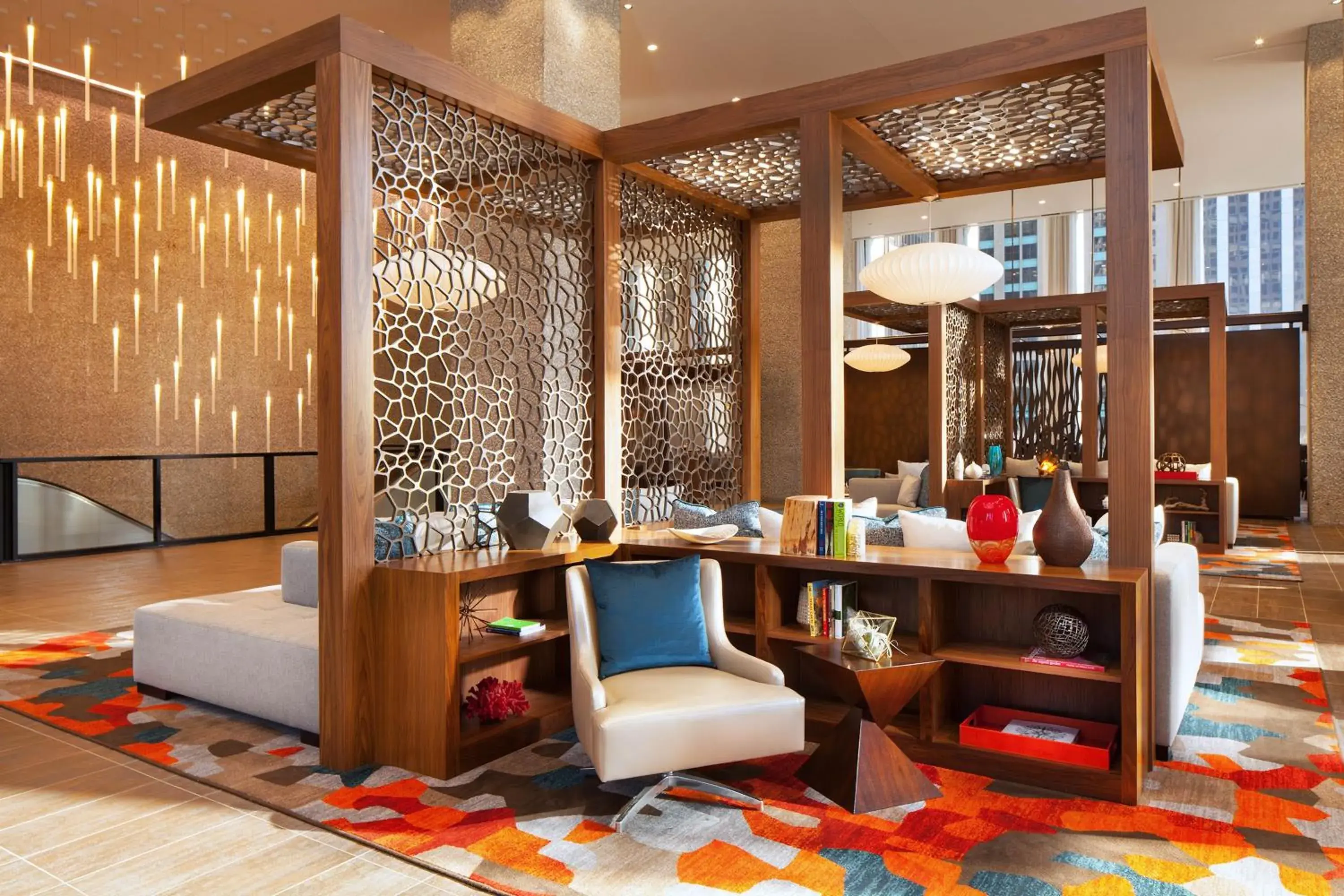 Lobby or reception in The Westin Dallas Downtown Lobby or reception in The Westin Dallas Downtown