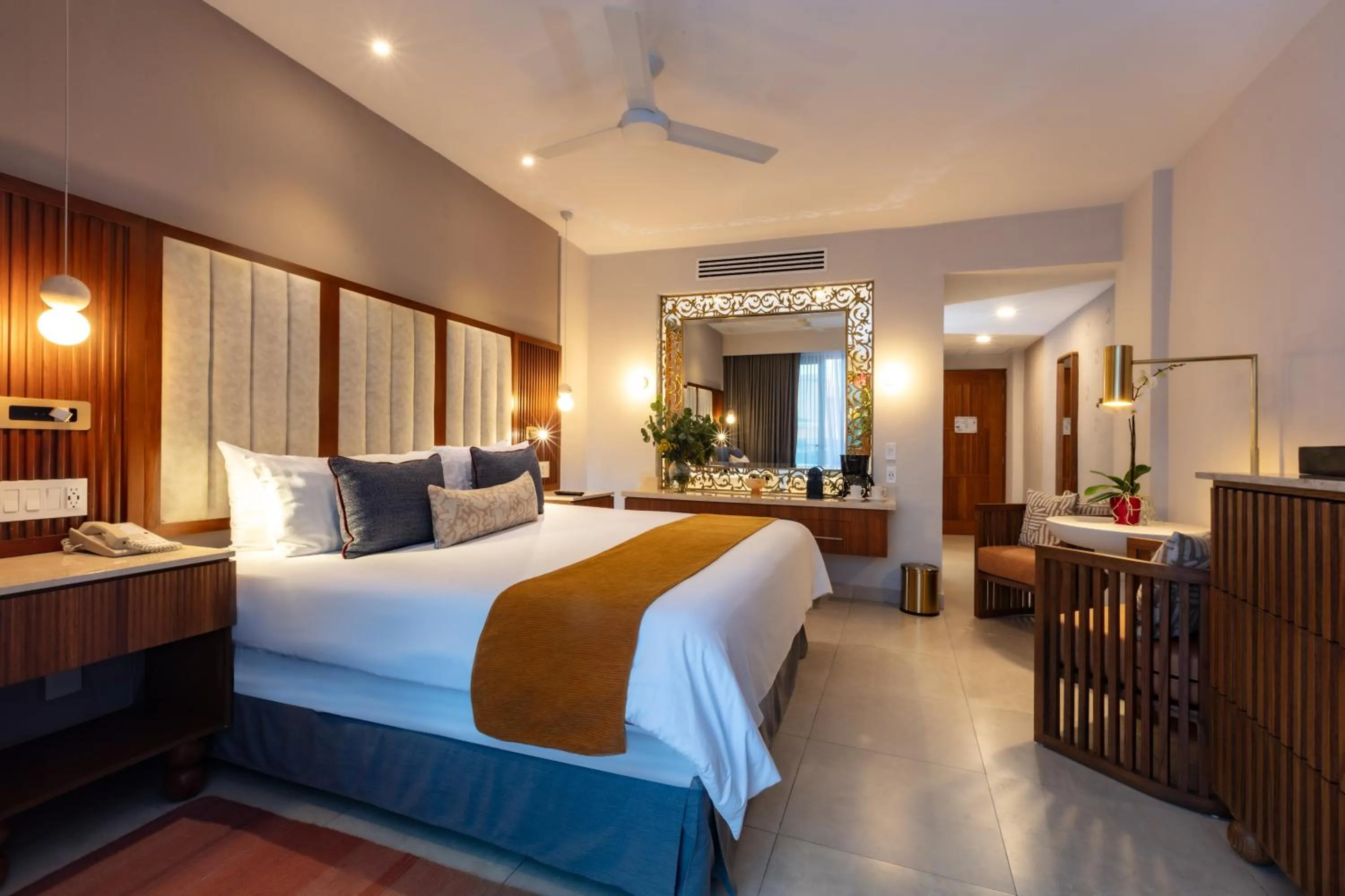 Bed in Almar Resort Luxury LGBT Experience by Mantamar Beach Club