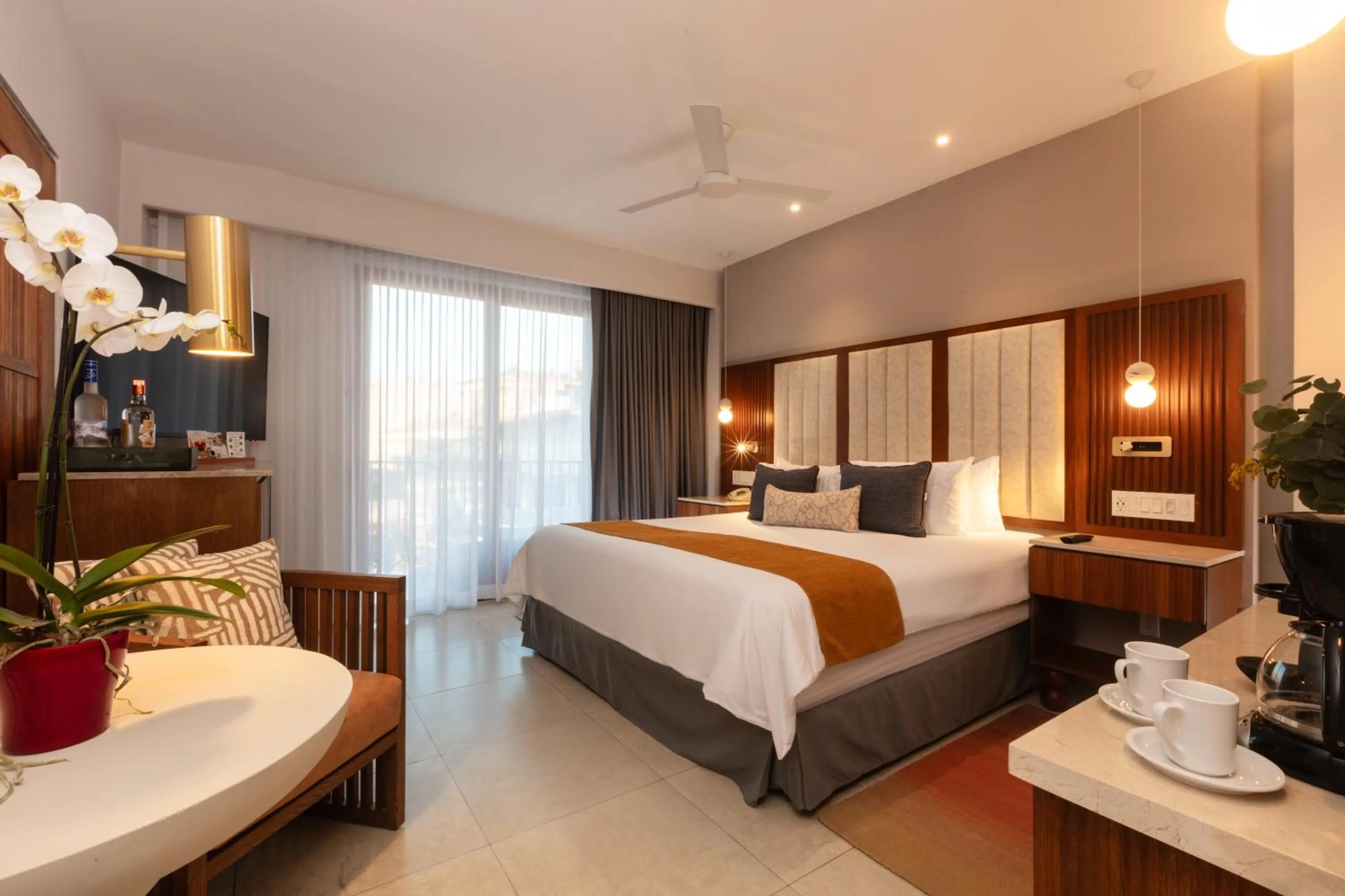 Bed in Almar Resort Luxury LGBT Experience by Mantamar Beach Club