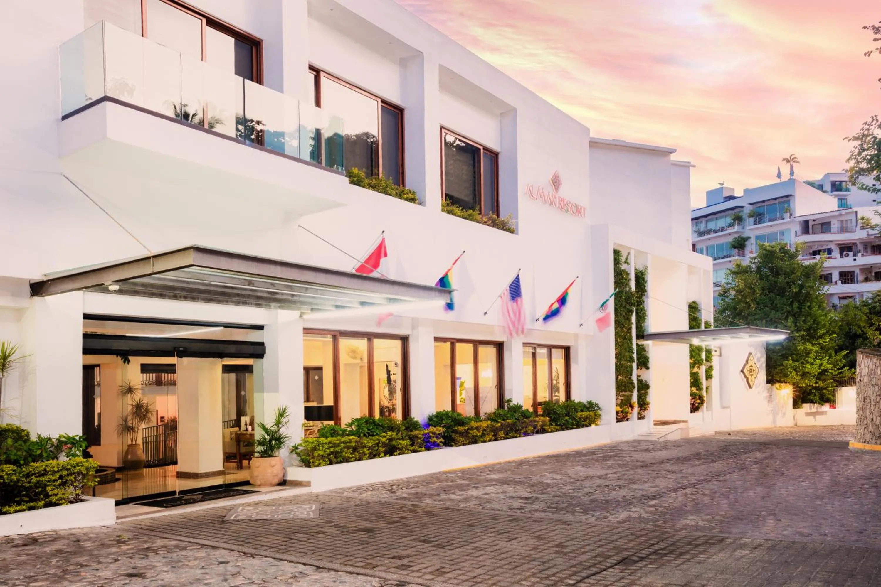 Property building in Almar Resort Luxury LGBT Experience by Mantamar Beach Club