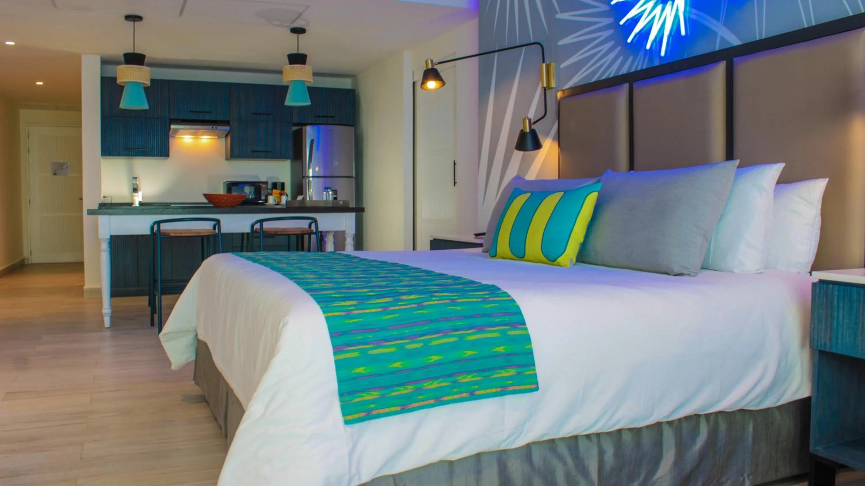 Bed in Almar Resort Luxury LGBT Experience by Mantamar Beach Club