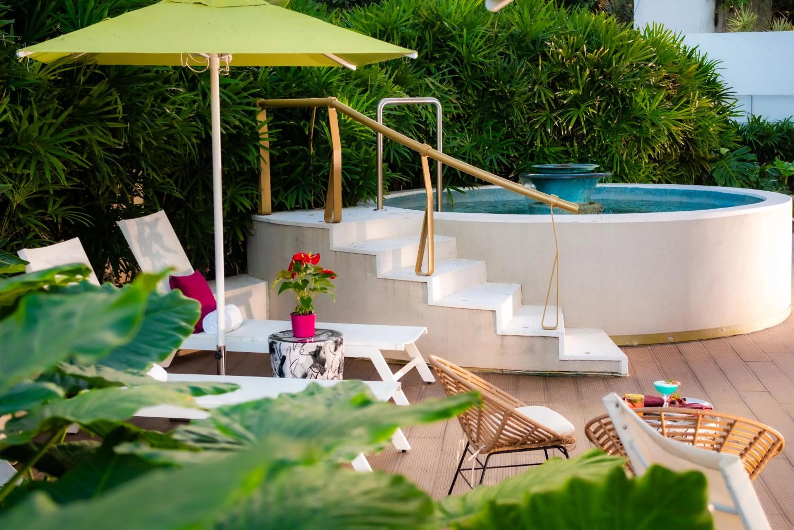 Patio in Almar Resort Luxury LGBT Experience by Mantamar Beach Club