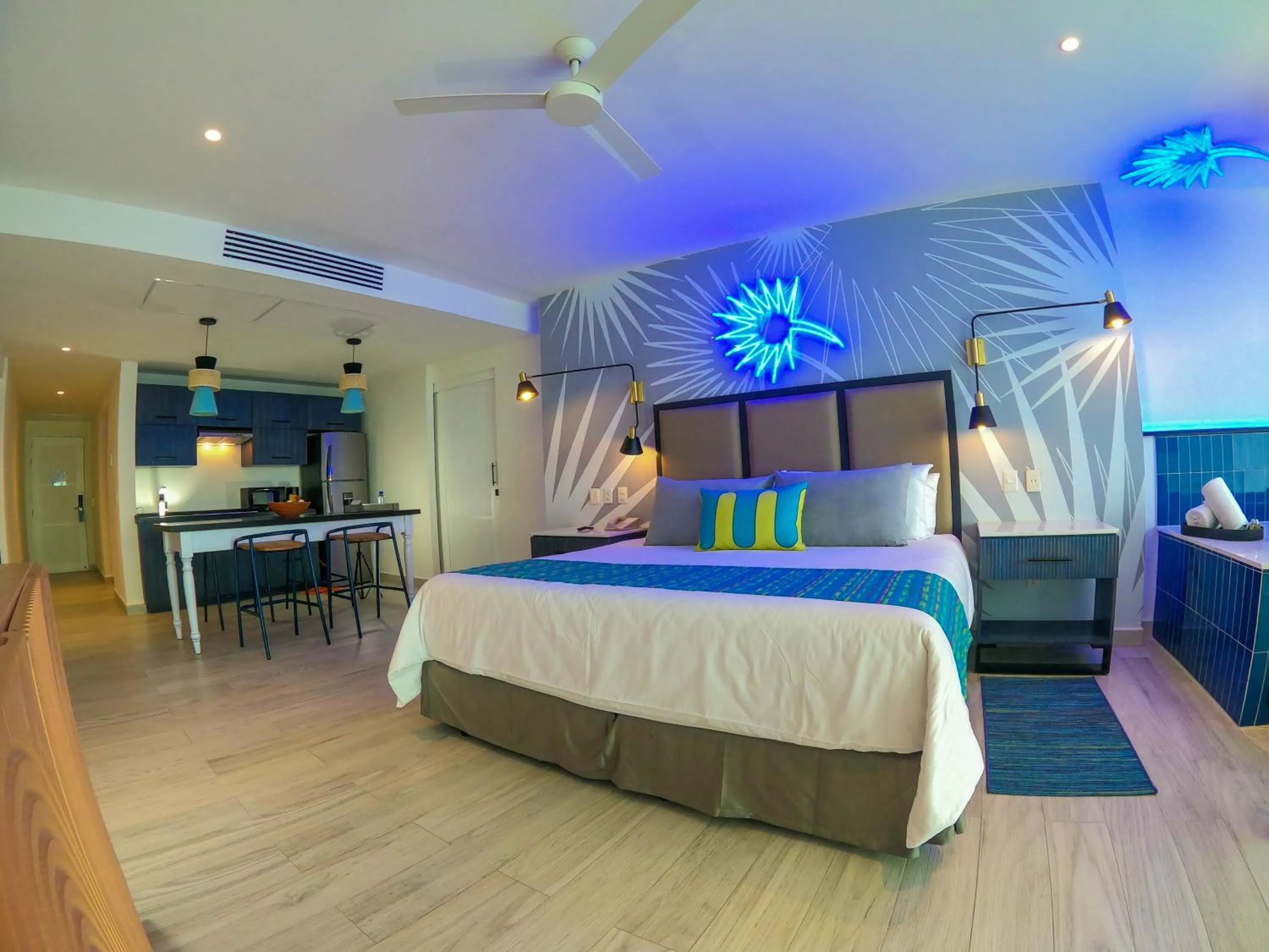 Bed in Almar Resort Luxury LGBT Experience by Mantamar Beach Club