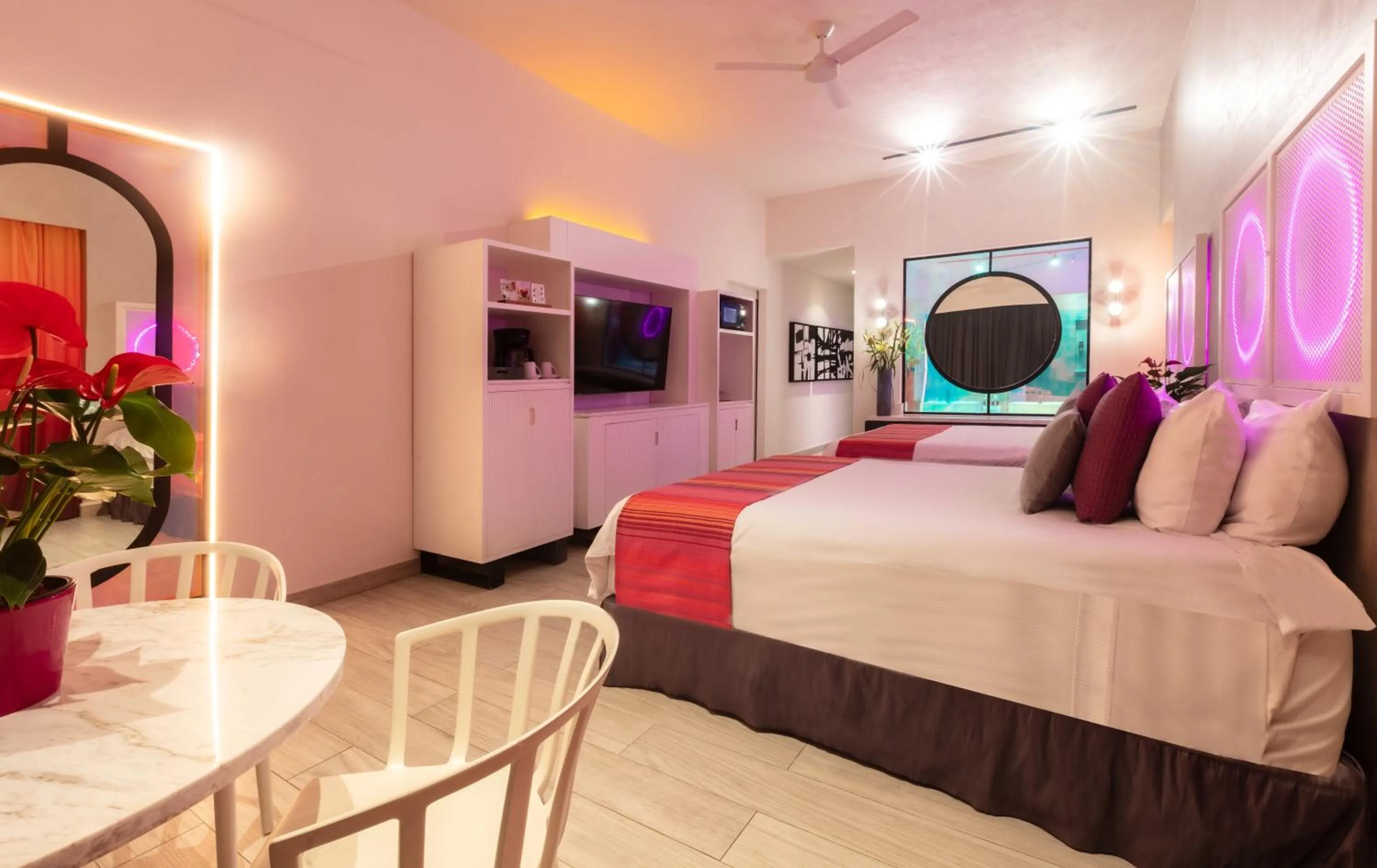 Bed in Almar Resort Luxury LGBT Experience by Mantamar Beach Club
