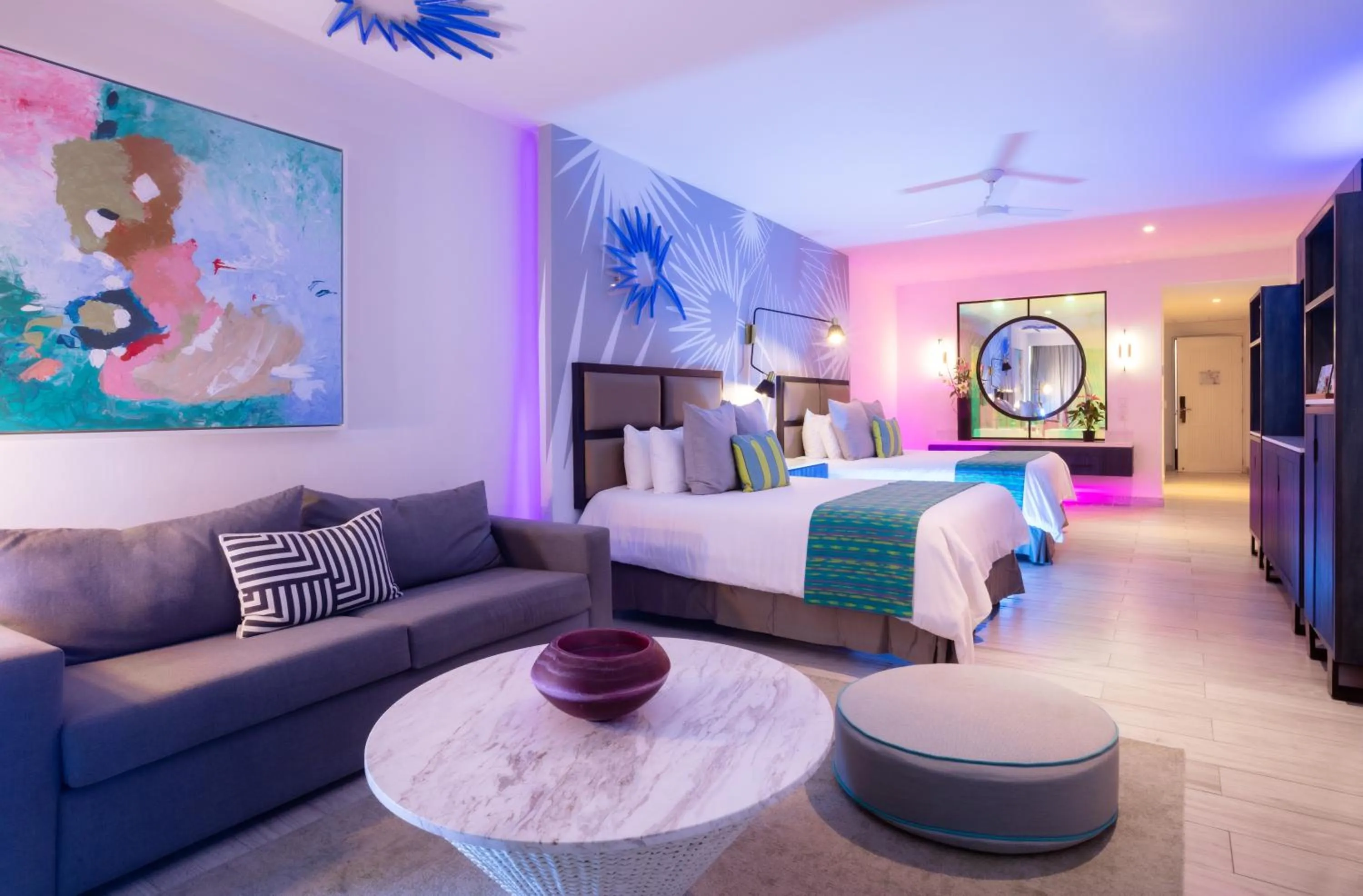 Bed in Almar Resort Luxury LGBT Experience by Mantamar Beach Club