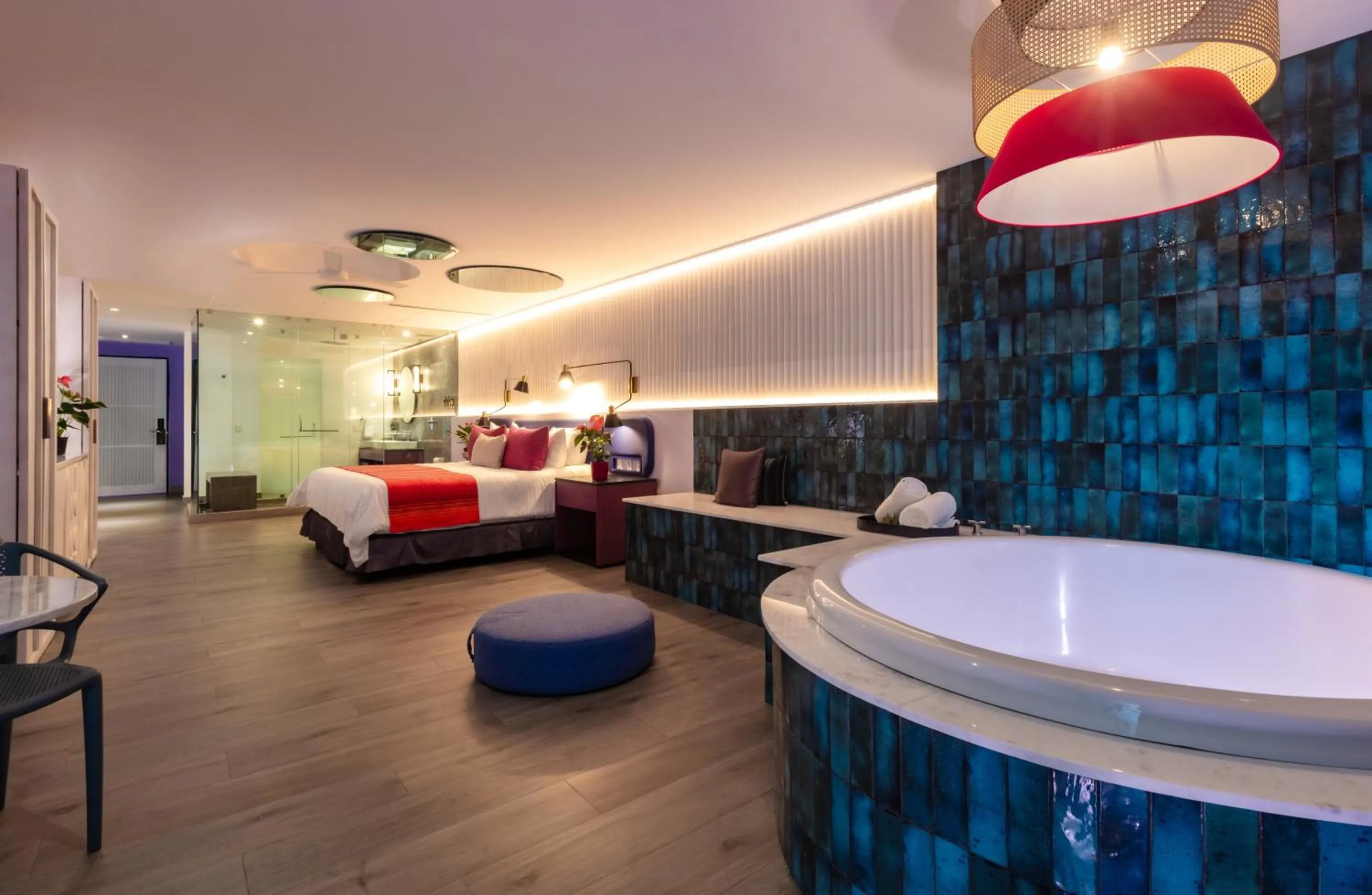 Bed in Almar Resort Luxury LGBT Experience by Mantamar Beach Club