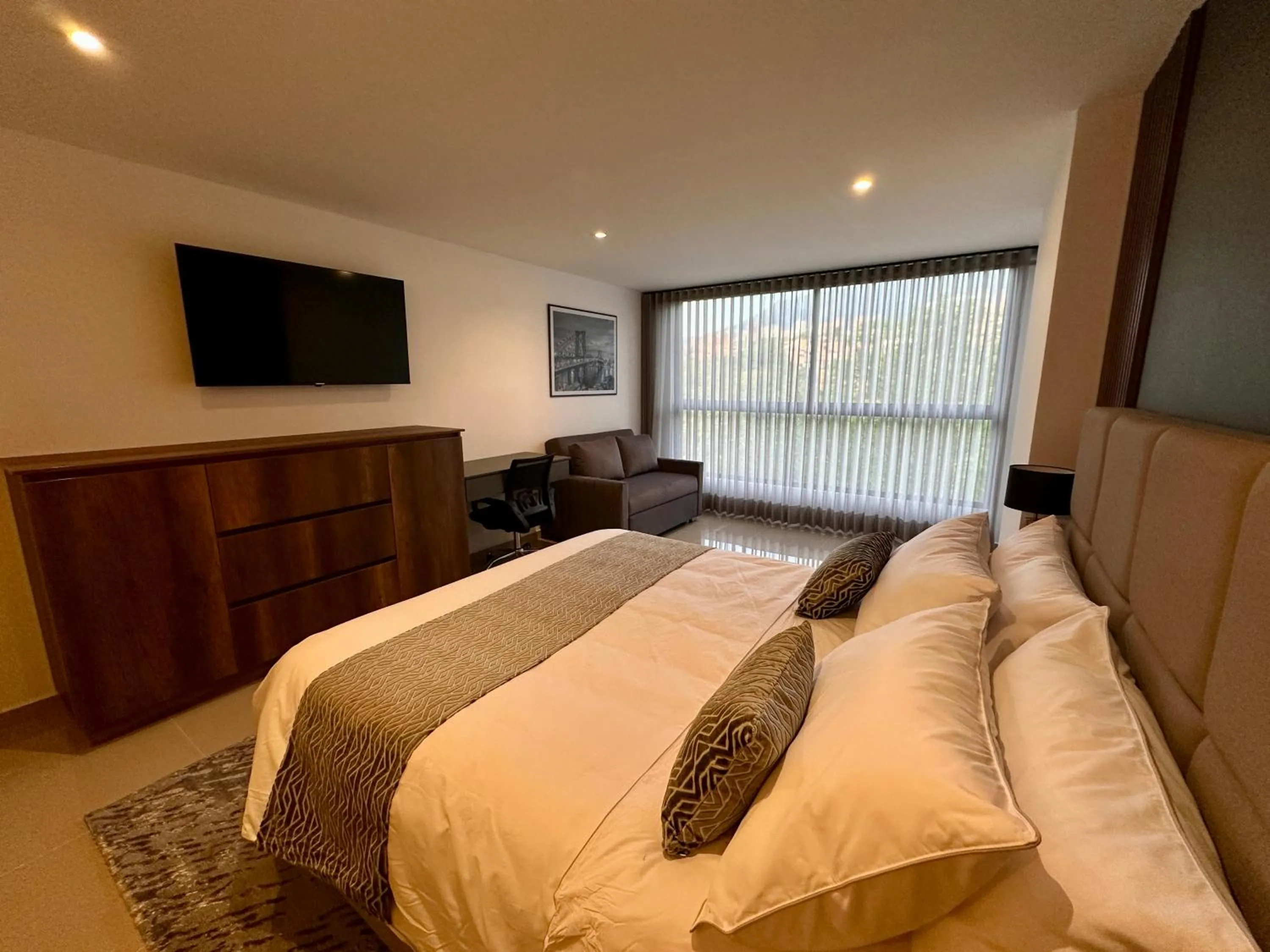 Photo of the whole room, Bed in Rooca Urban