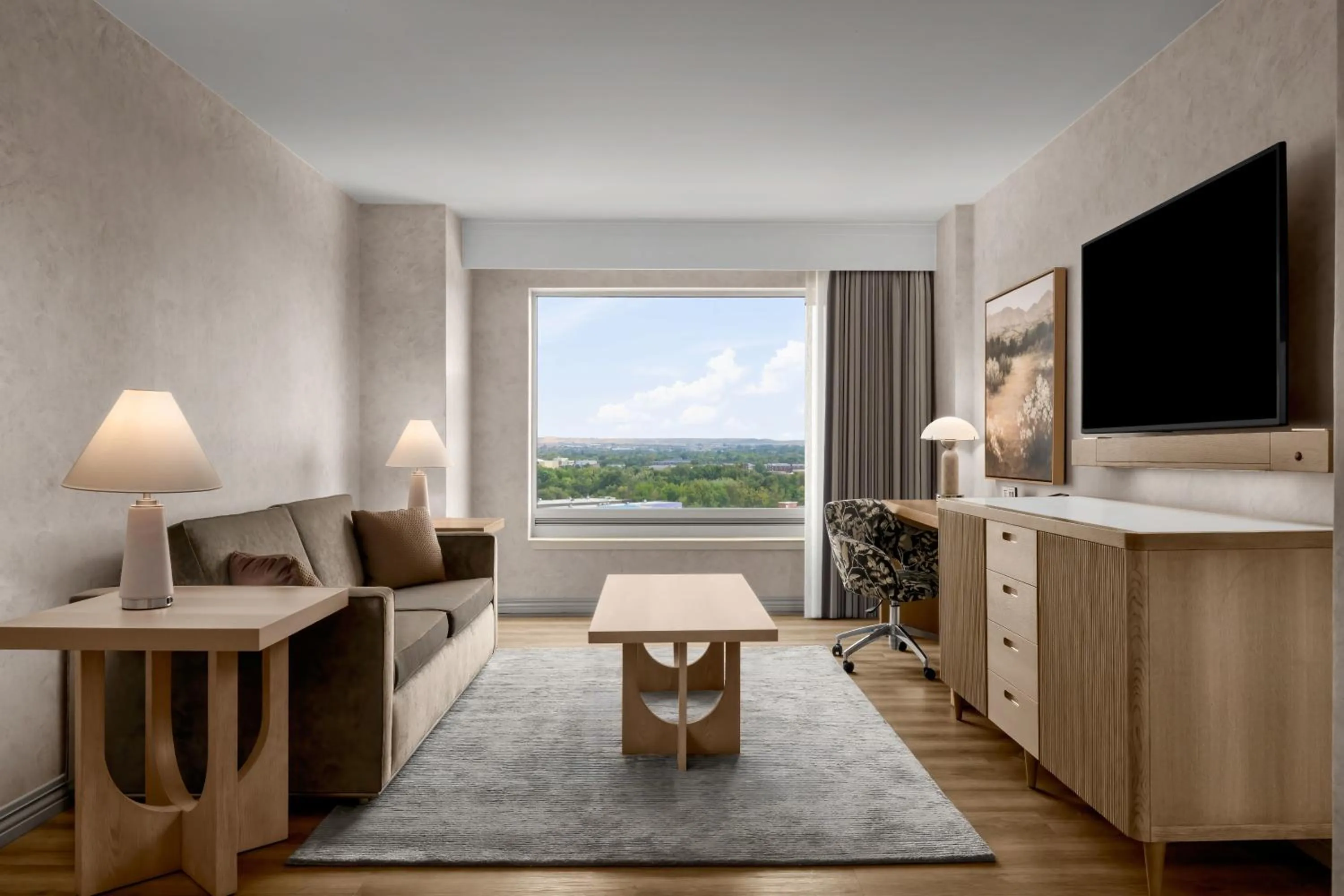 Living room in The Grove Hotel