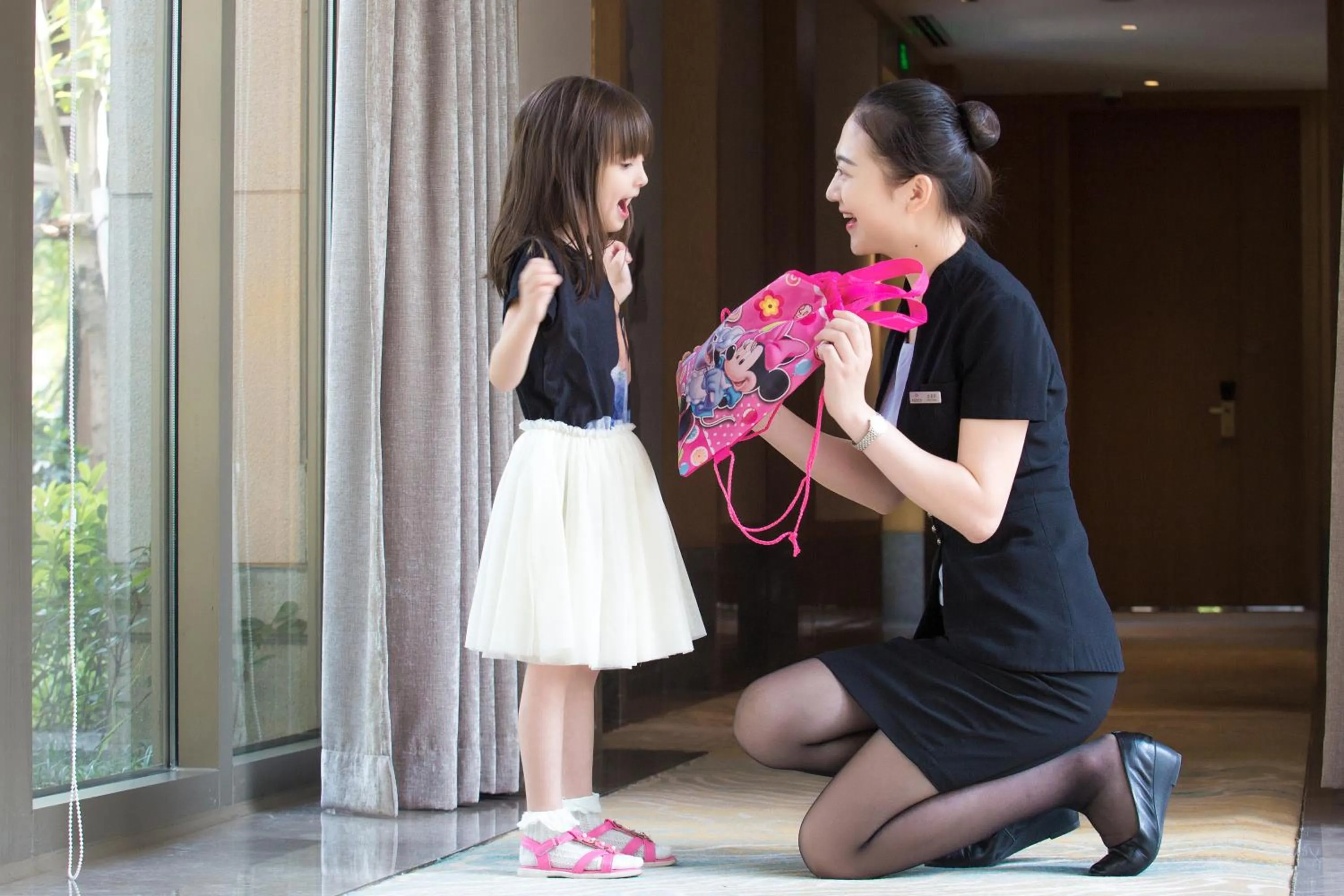 children in West Lake State Guest House