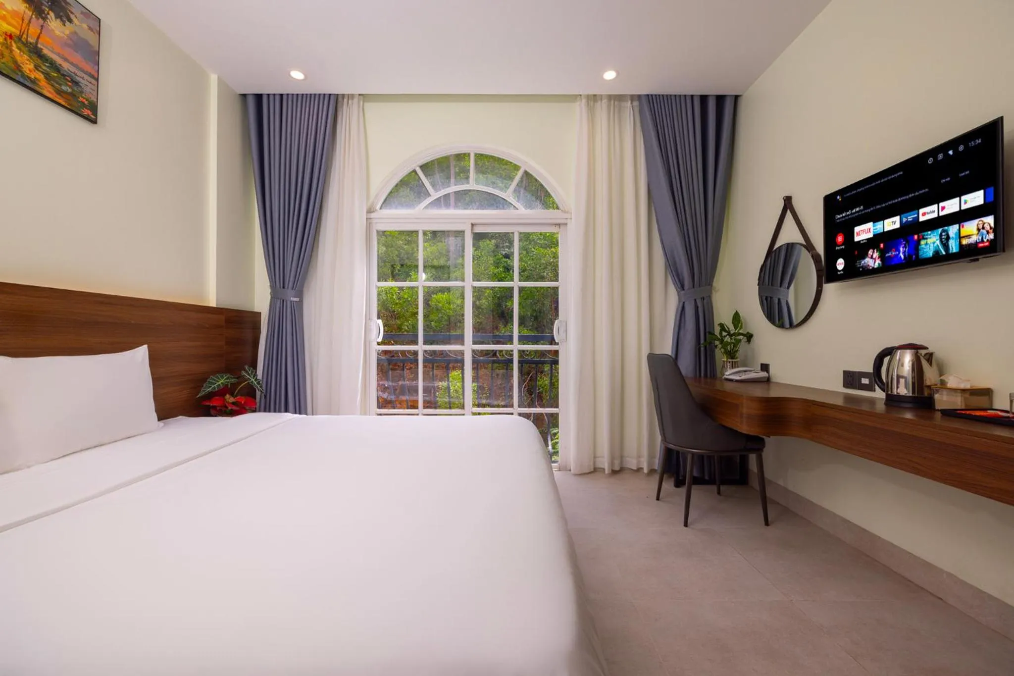 Bed in Hồng Chúc Hotel