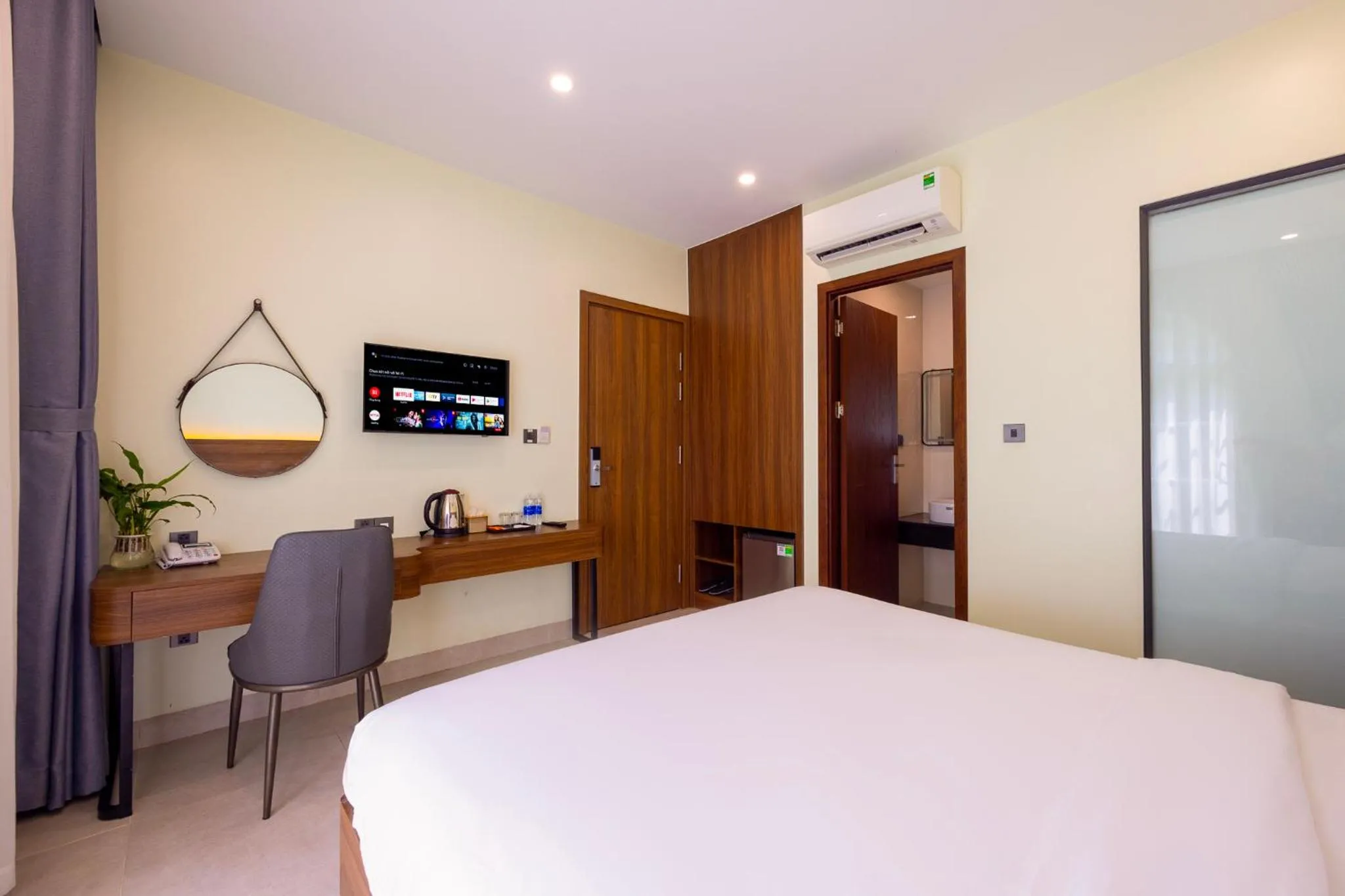 Bed in Hồng Chúc Hotel
