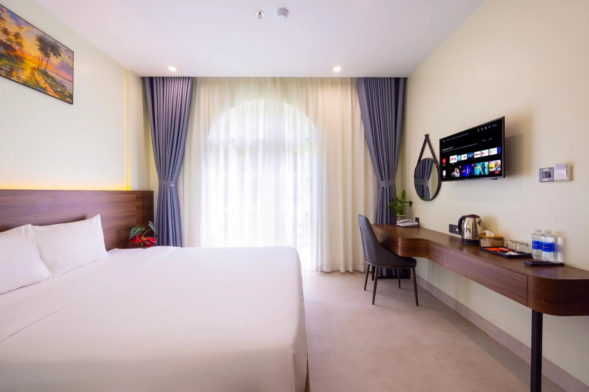 Bed in Hồng Chúc Hotel