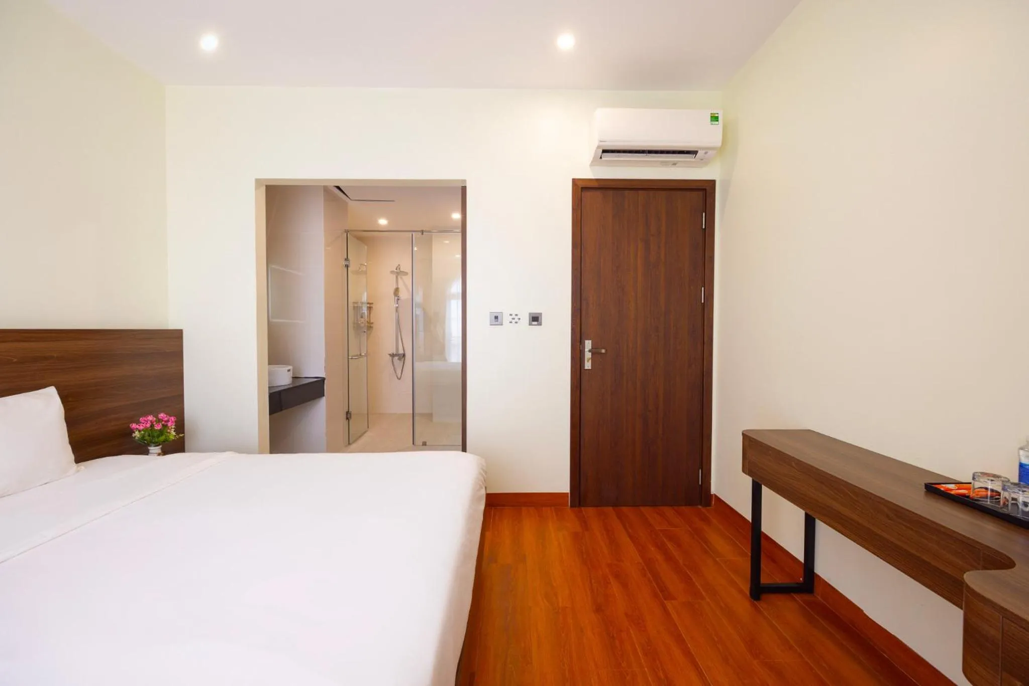 Bed in Hồng Chúc Hotel