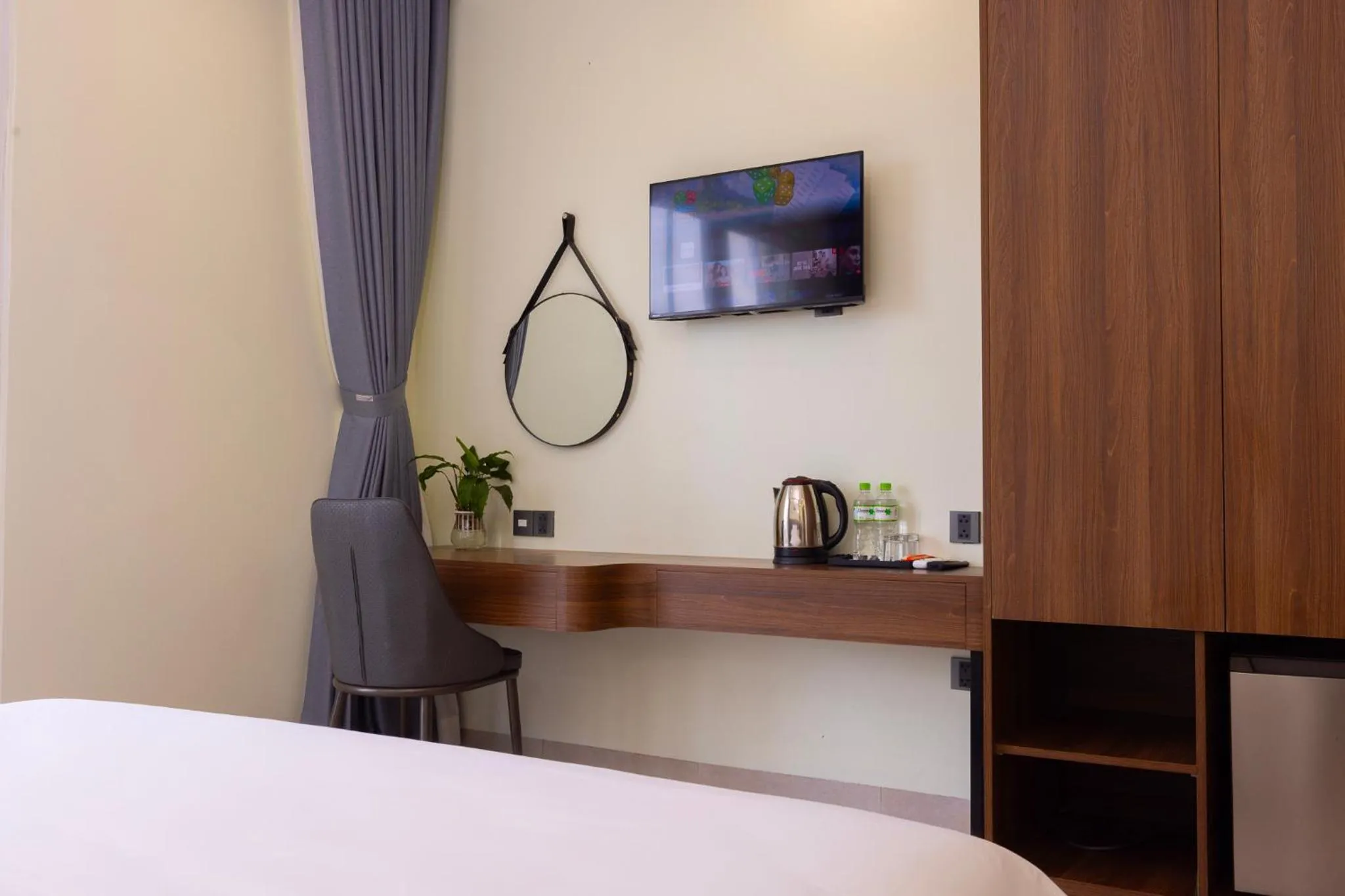 Bed in Hồng Chúc Hotel