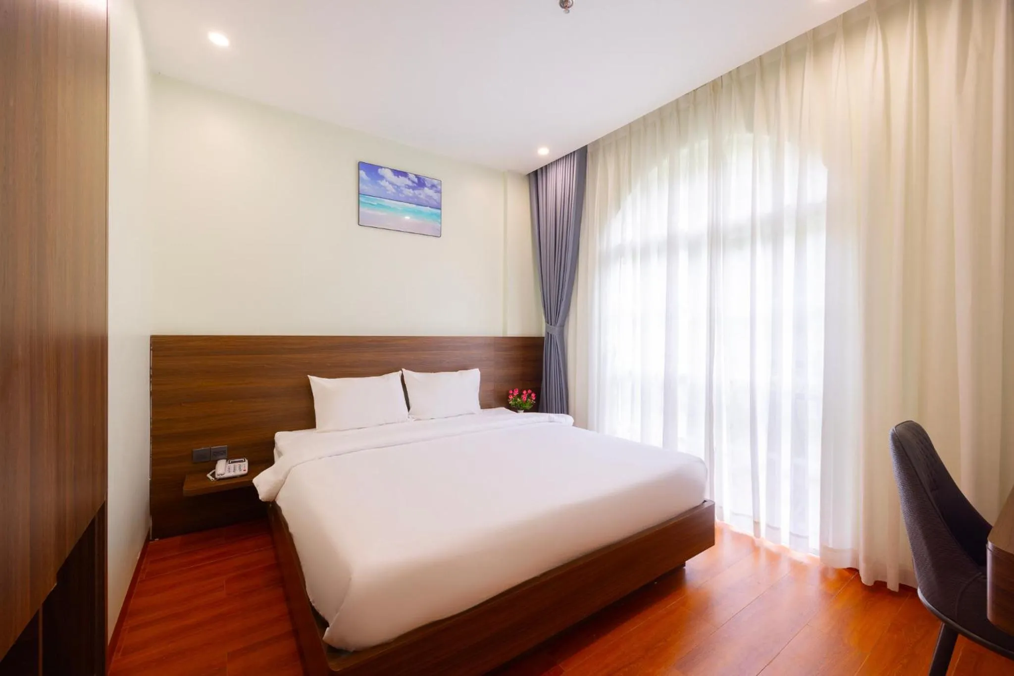 Bed in Hồng Chúc Hotel