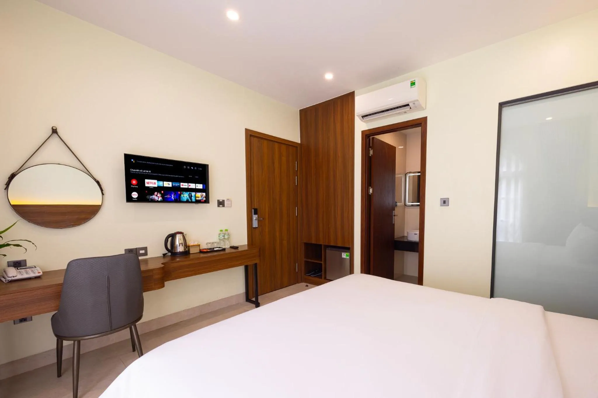 Bed in Hồng Chúc Hotel