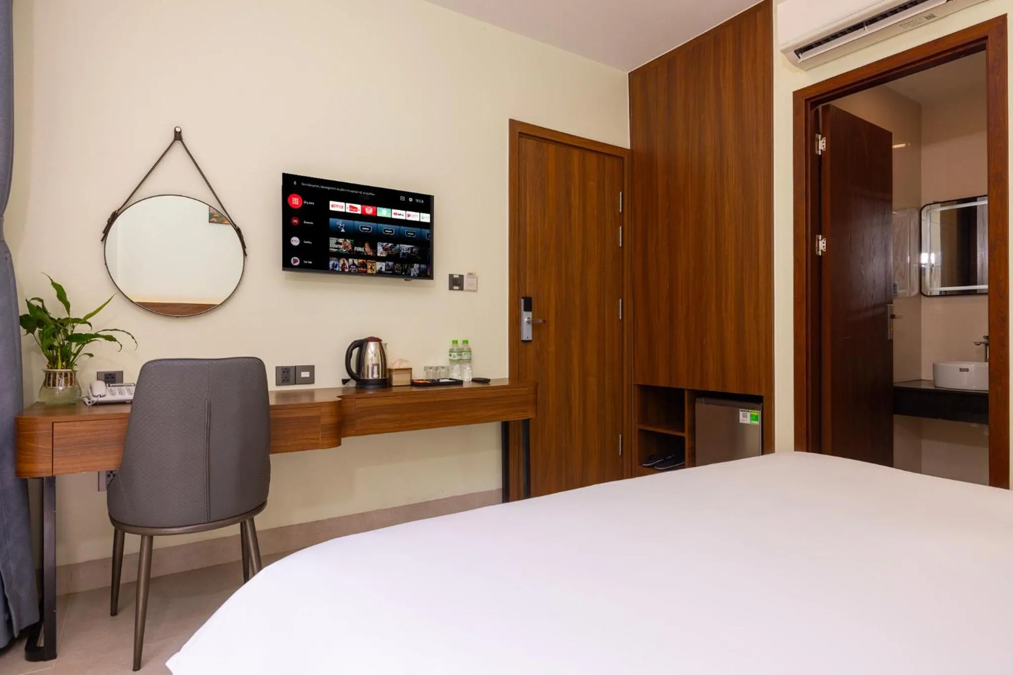 Bed in Hồng Chúc Hotel
