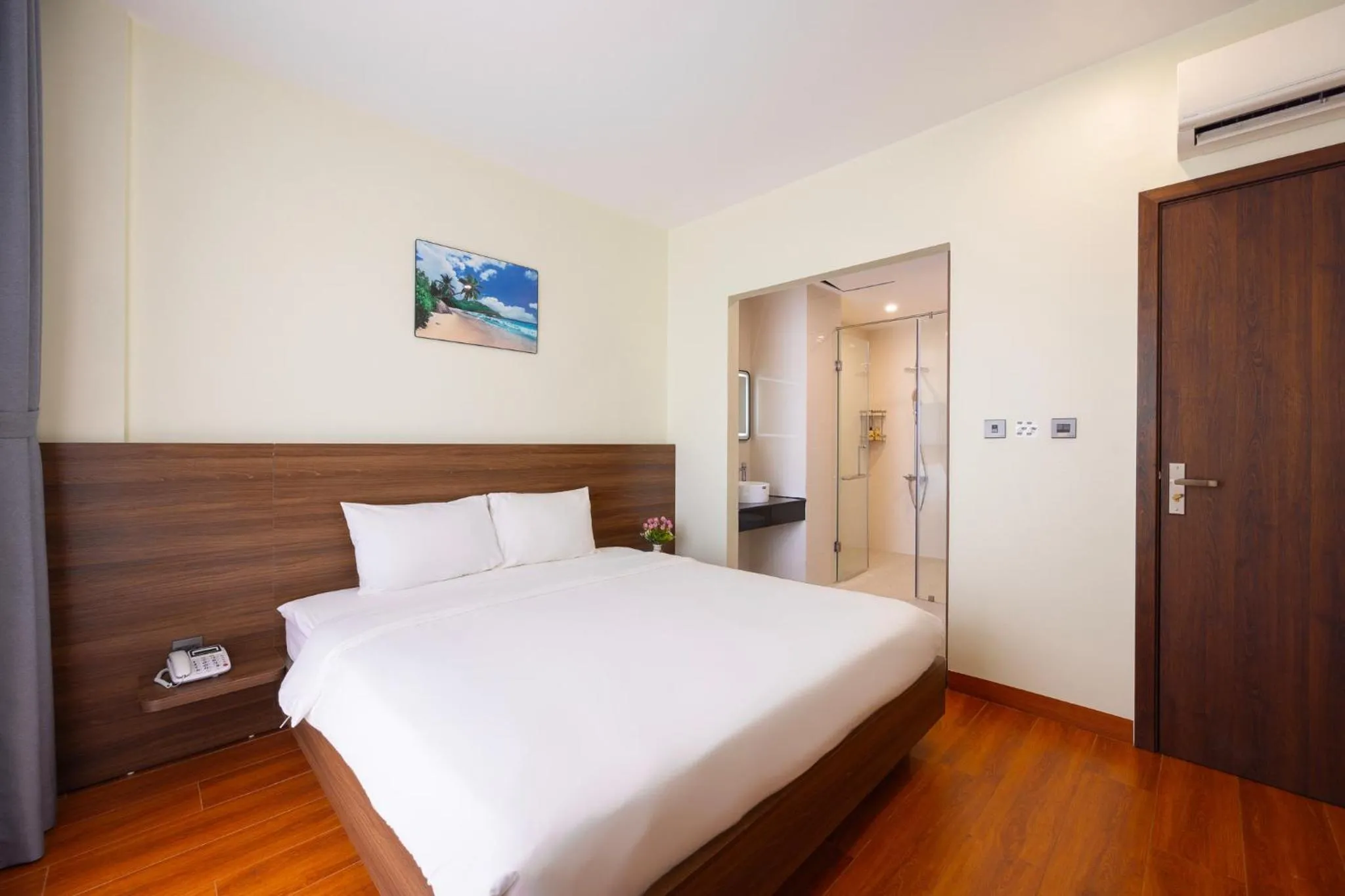 Bed in Hồng Chúc Hotel