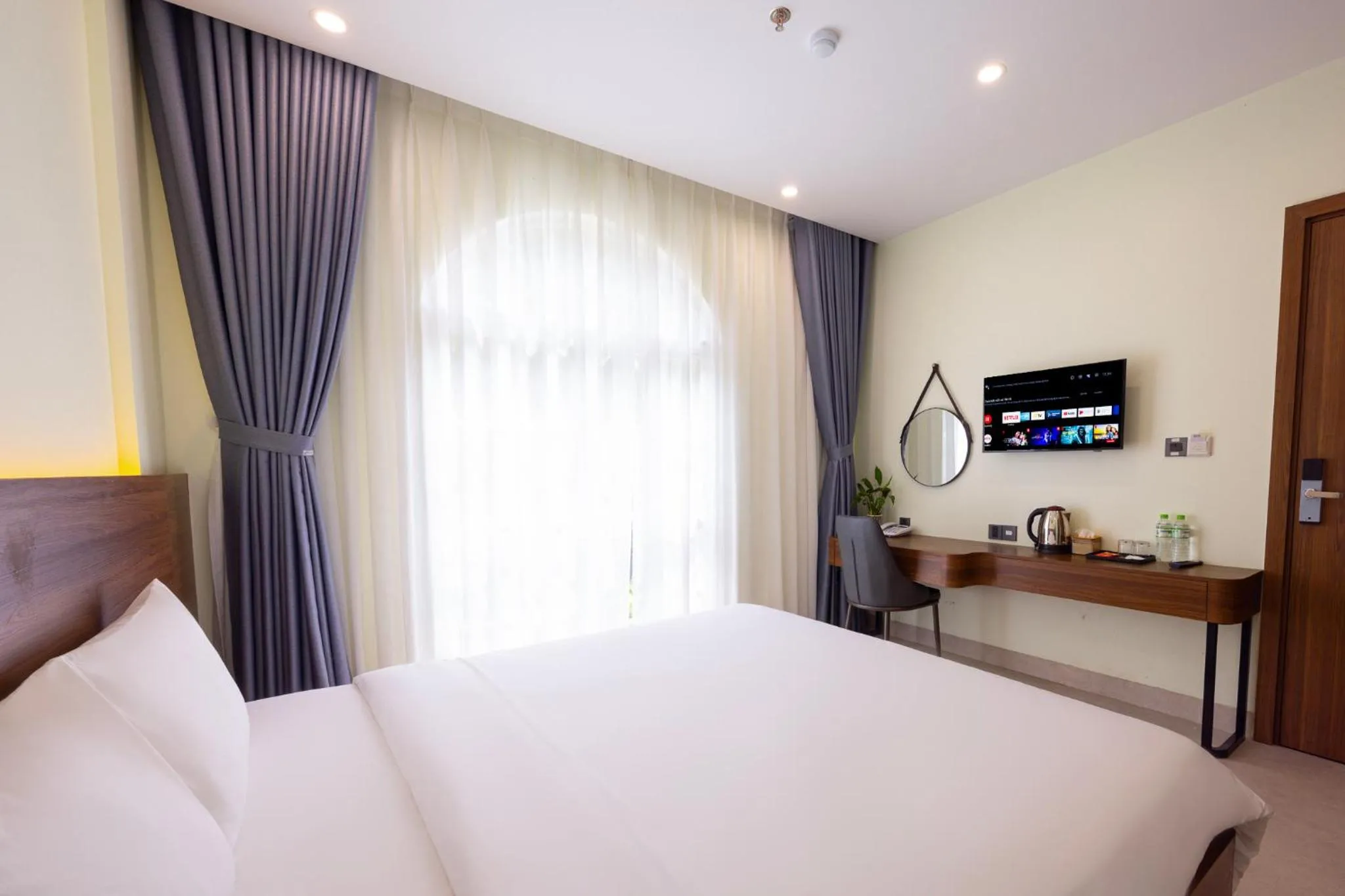Bed in Hồng Chúc Hotel