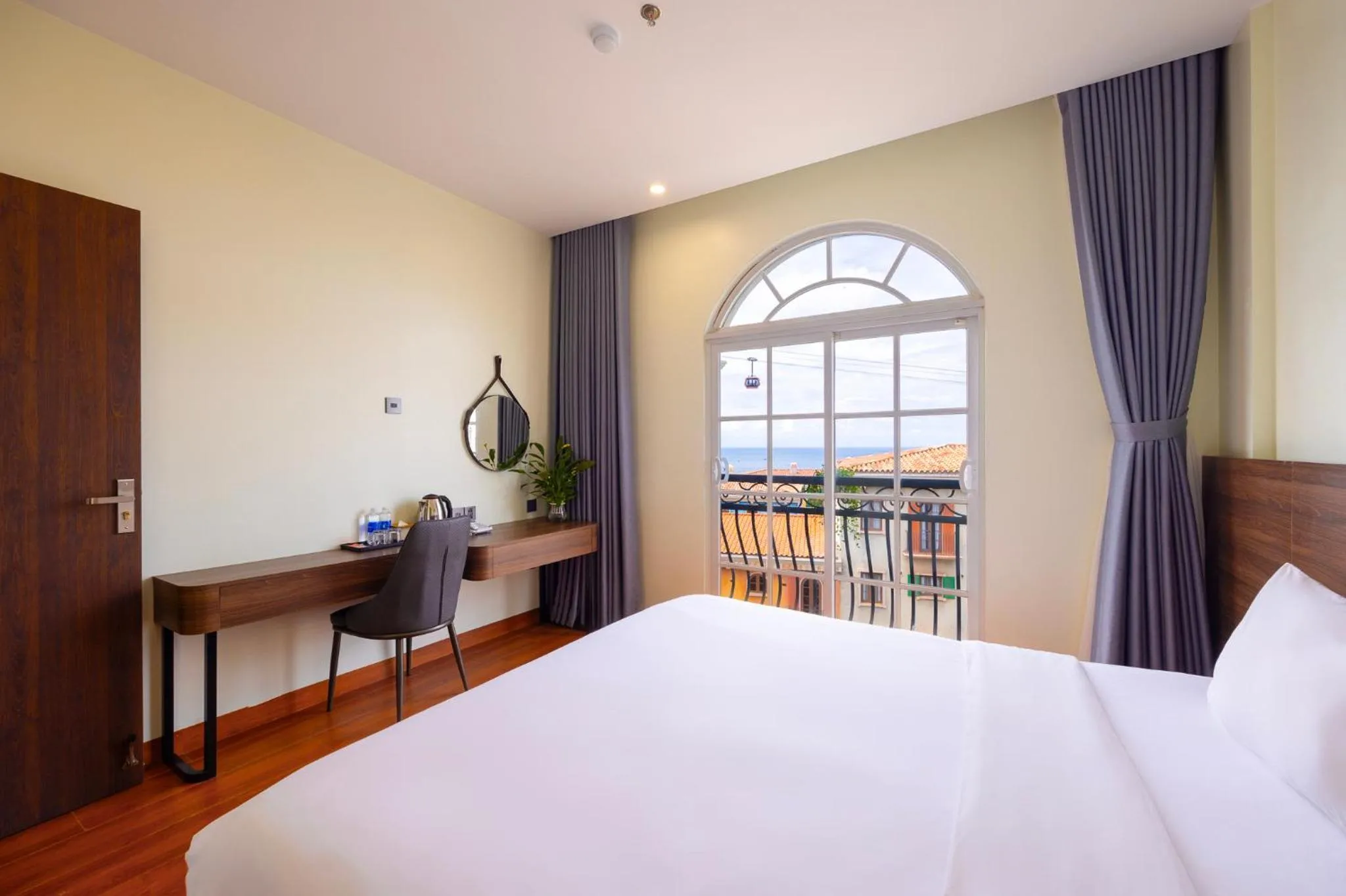 Bed in Hồng Chúc Hotel