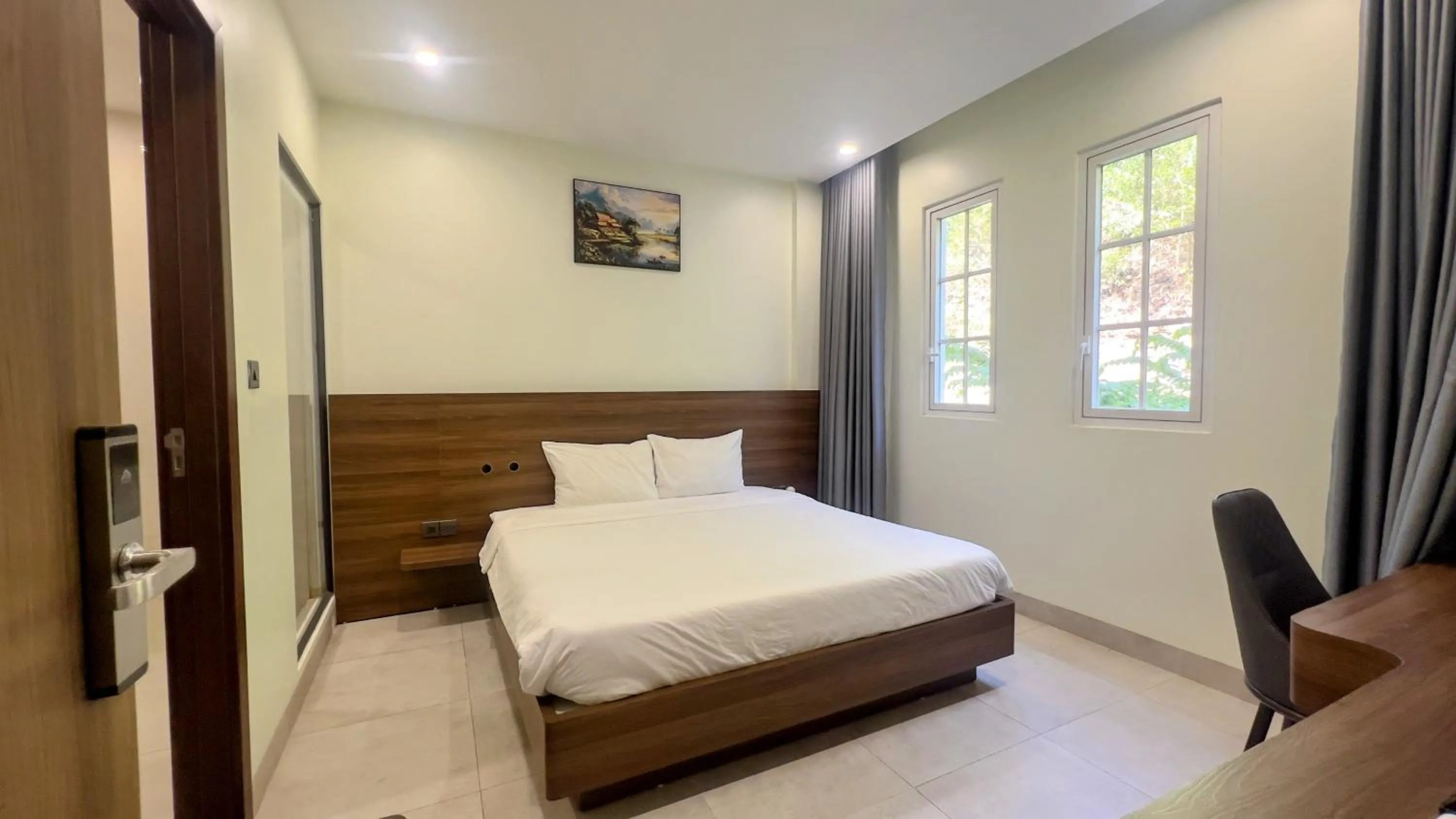 Bed in Hồng Chúc Hotel