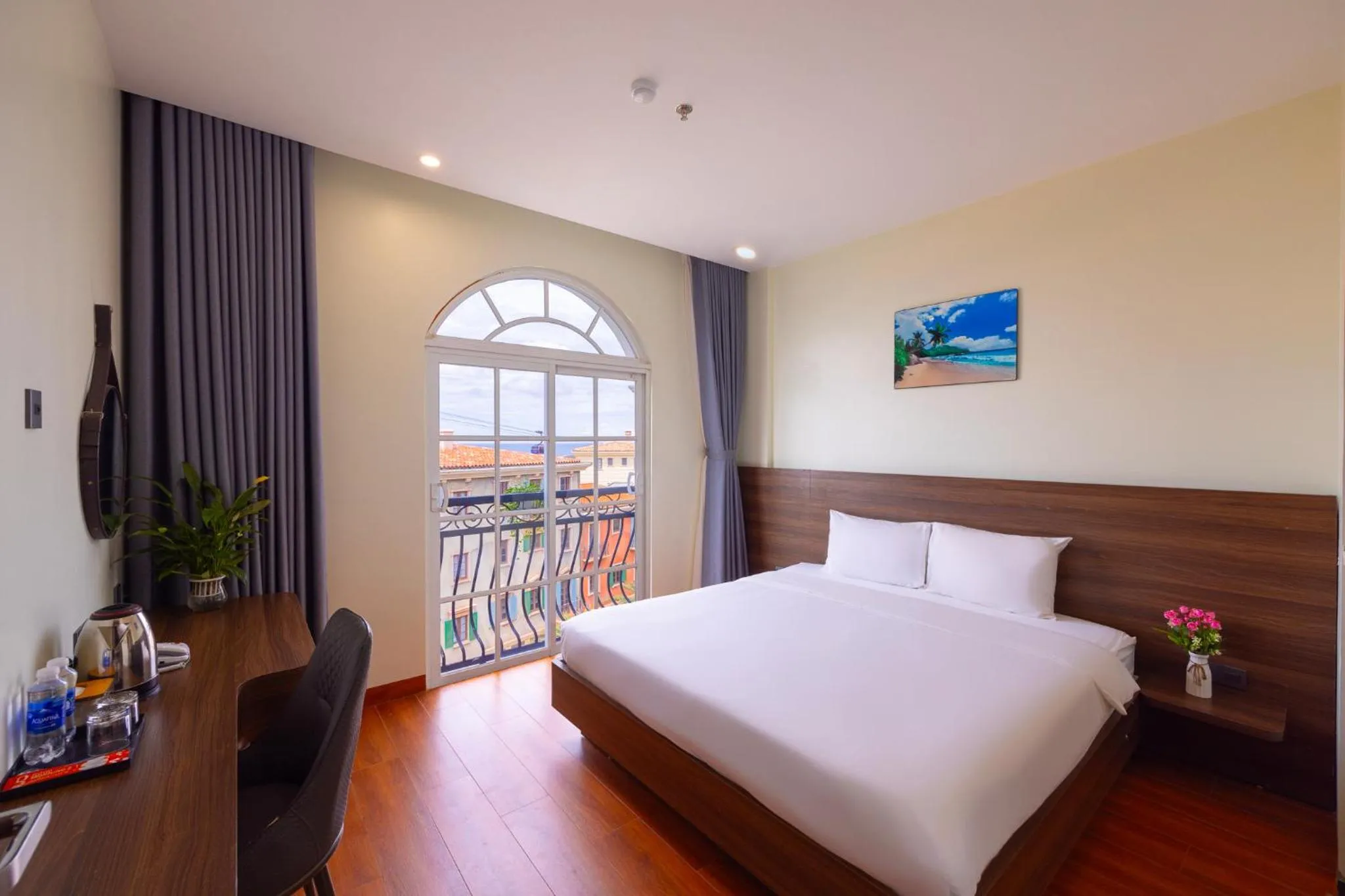 Bed in Hồng Chúc Hotel