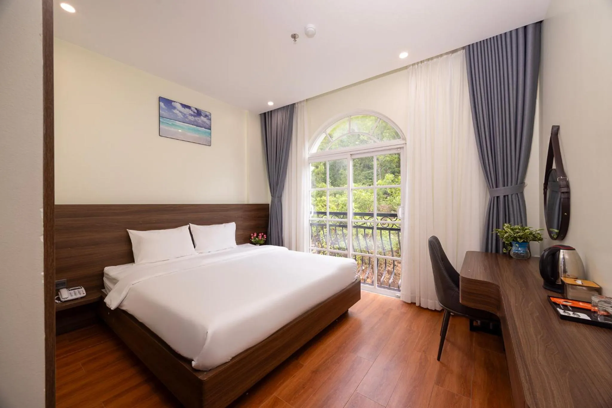 Bed in Hồng Chúc Hotel