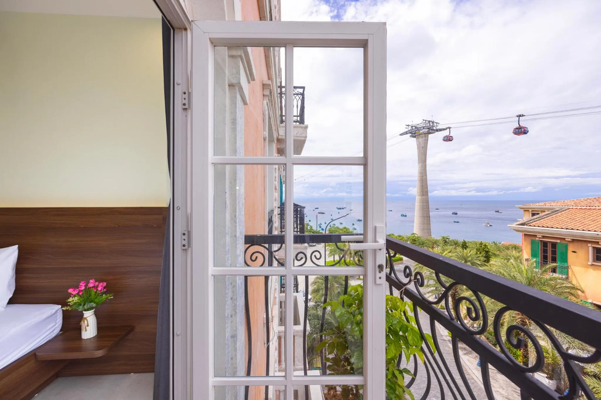 Balcony/Terrace in Hồng Chúc Hotel