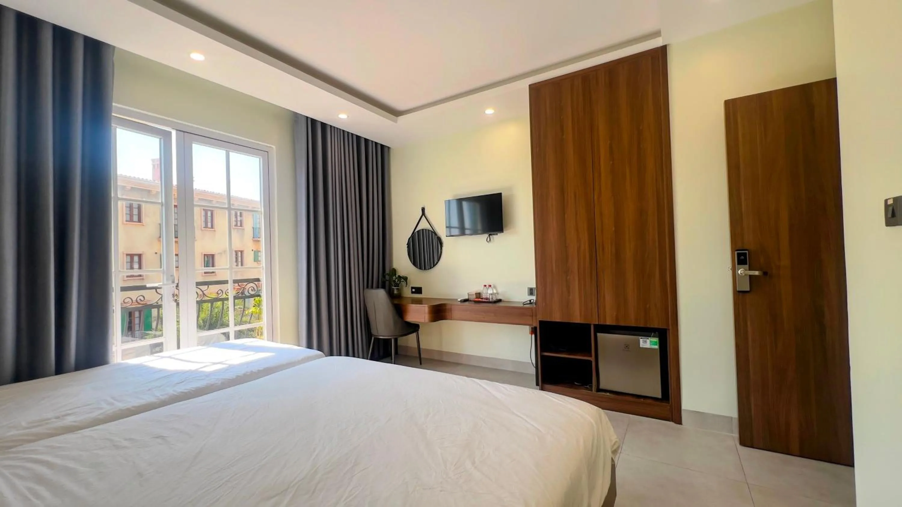Bed in Hồng Chúc Hotel