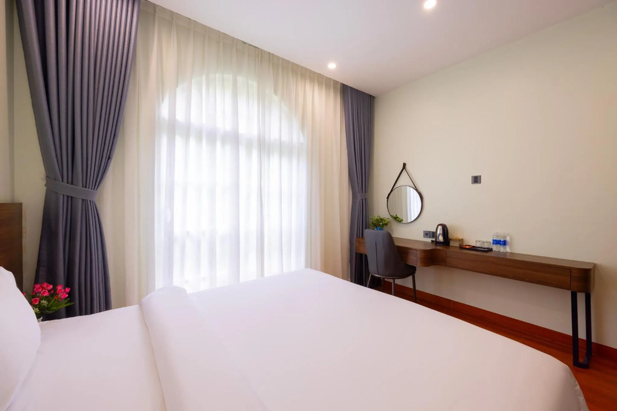 Bed in Hồng Chúc Hotel