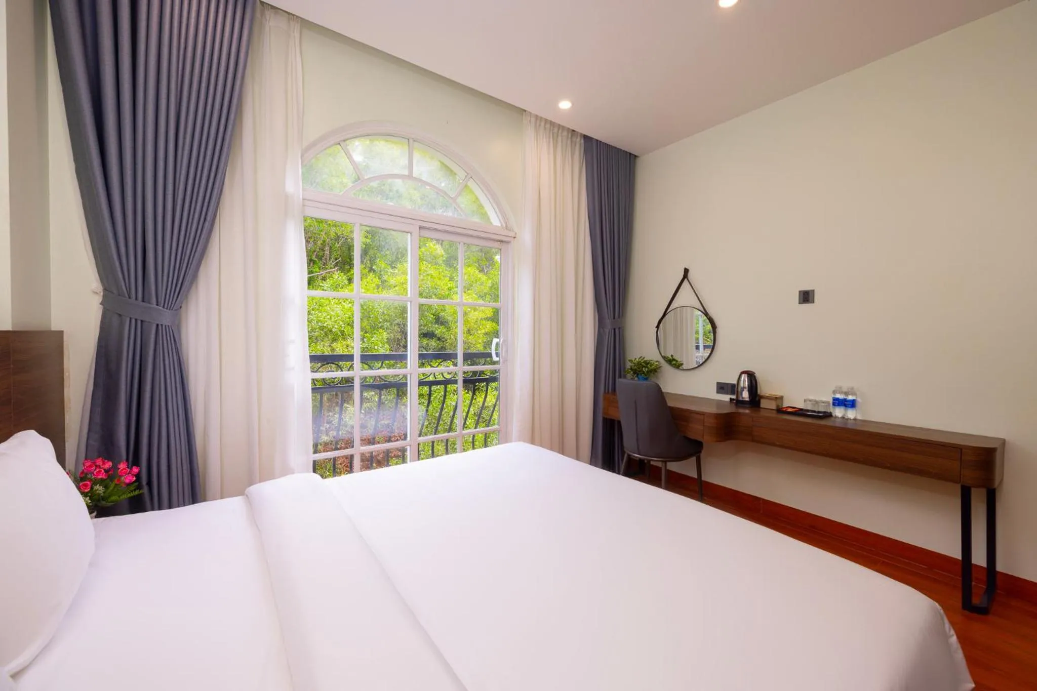 Bed in Hồng Chúc Hotel