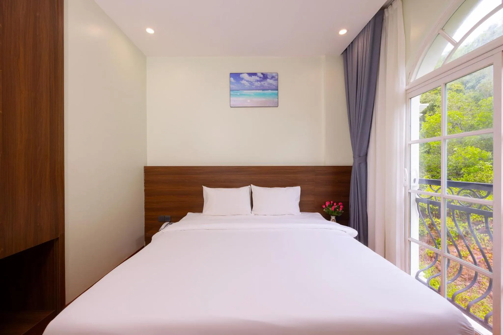Bed in Hồng Chúc Hotel