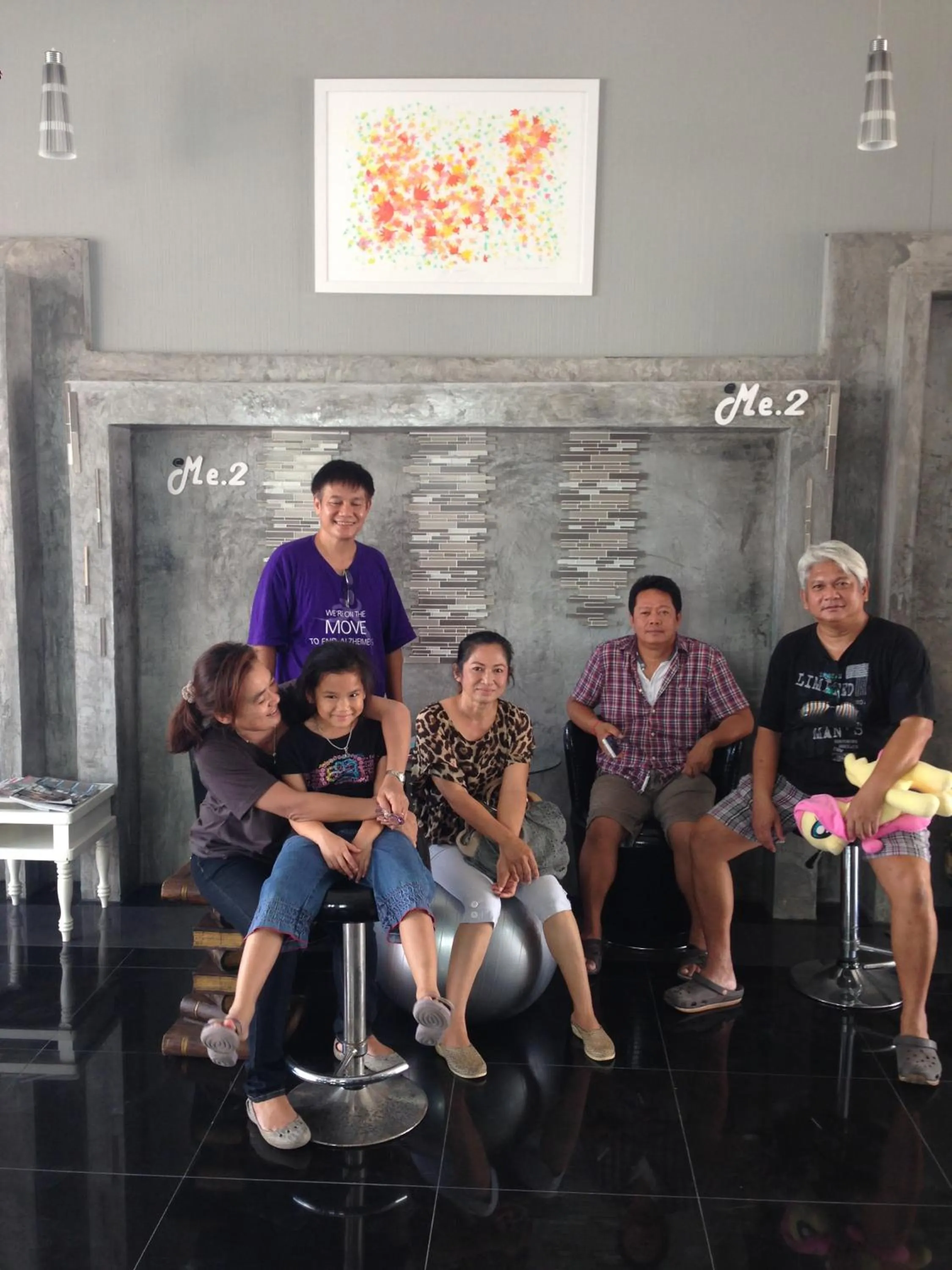 group of guests in @Me2 Hotel