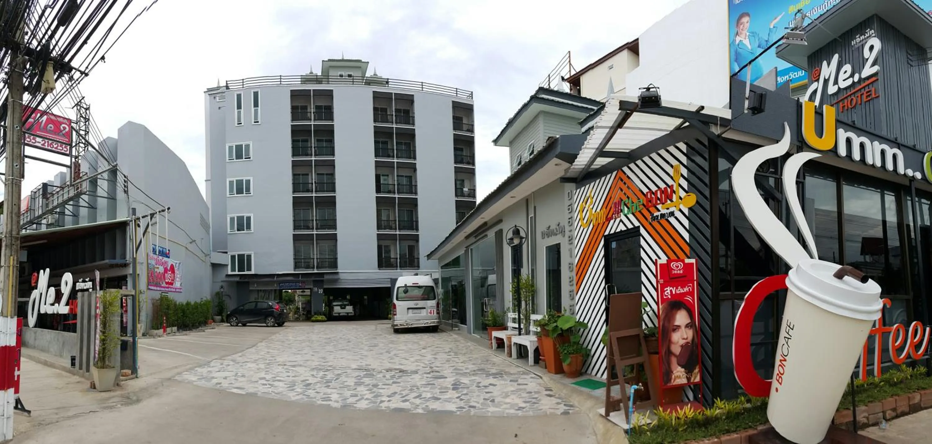 Property building in @Me2 Hotel