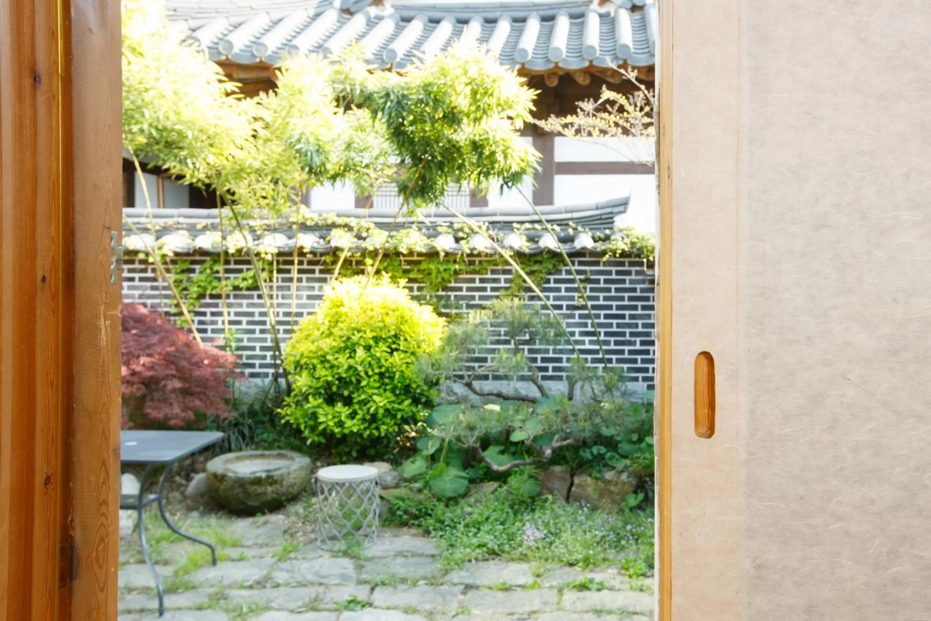 Garden view in GaEunChae