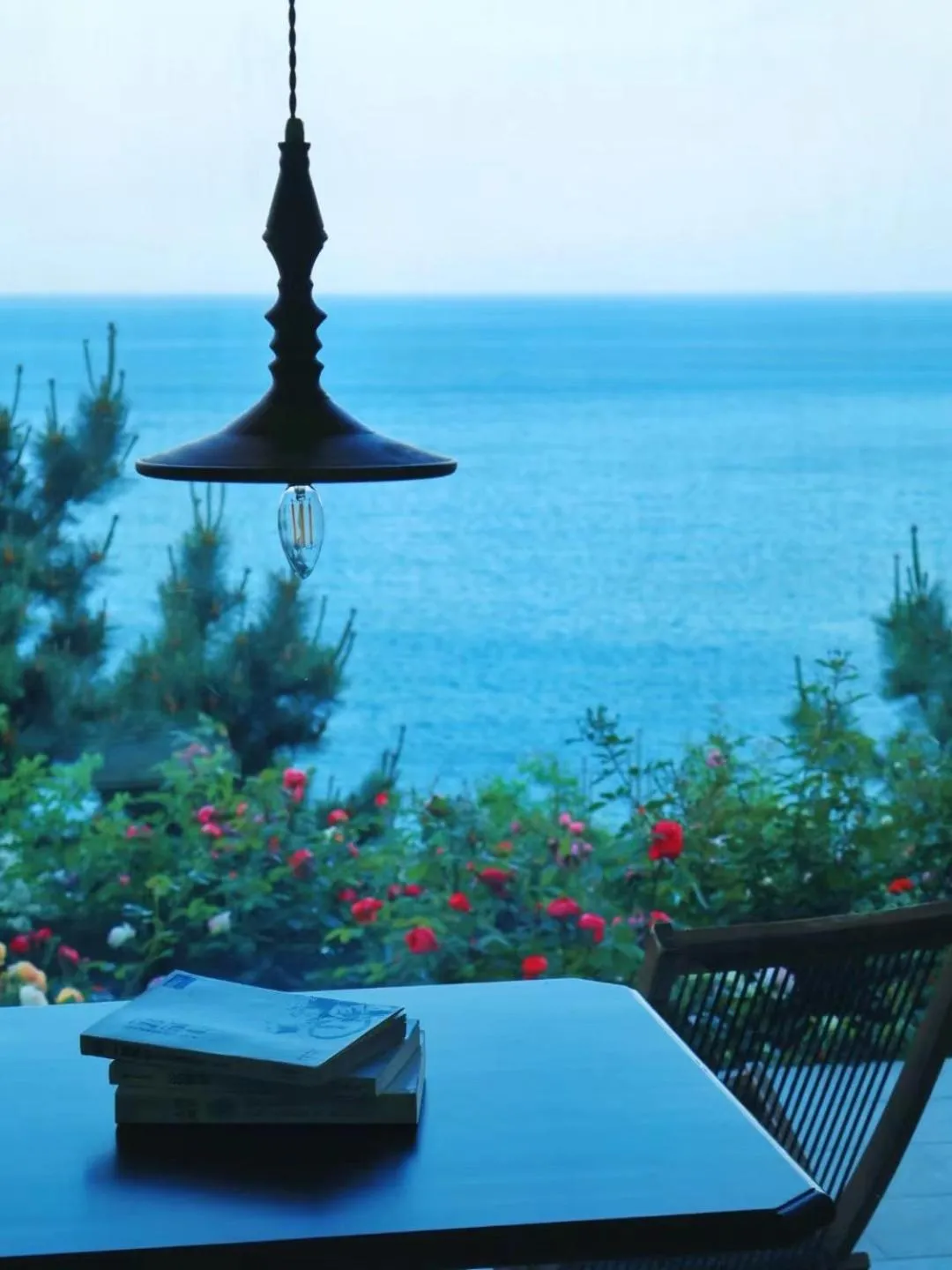 Double Room with Balcony and Sea View in Qingdao Momer Cliff Ocean View Villas