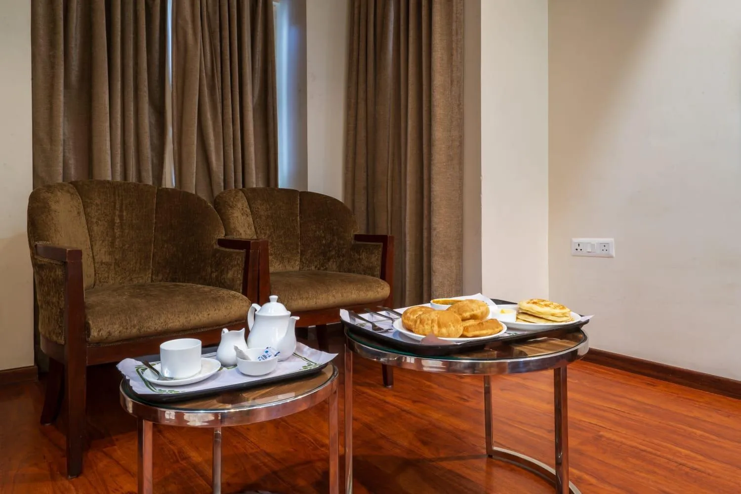 Seating area in Grand FFOUR near Nehru Place, Delhi