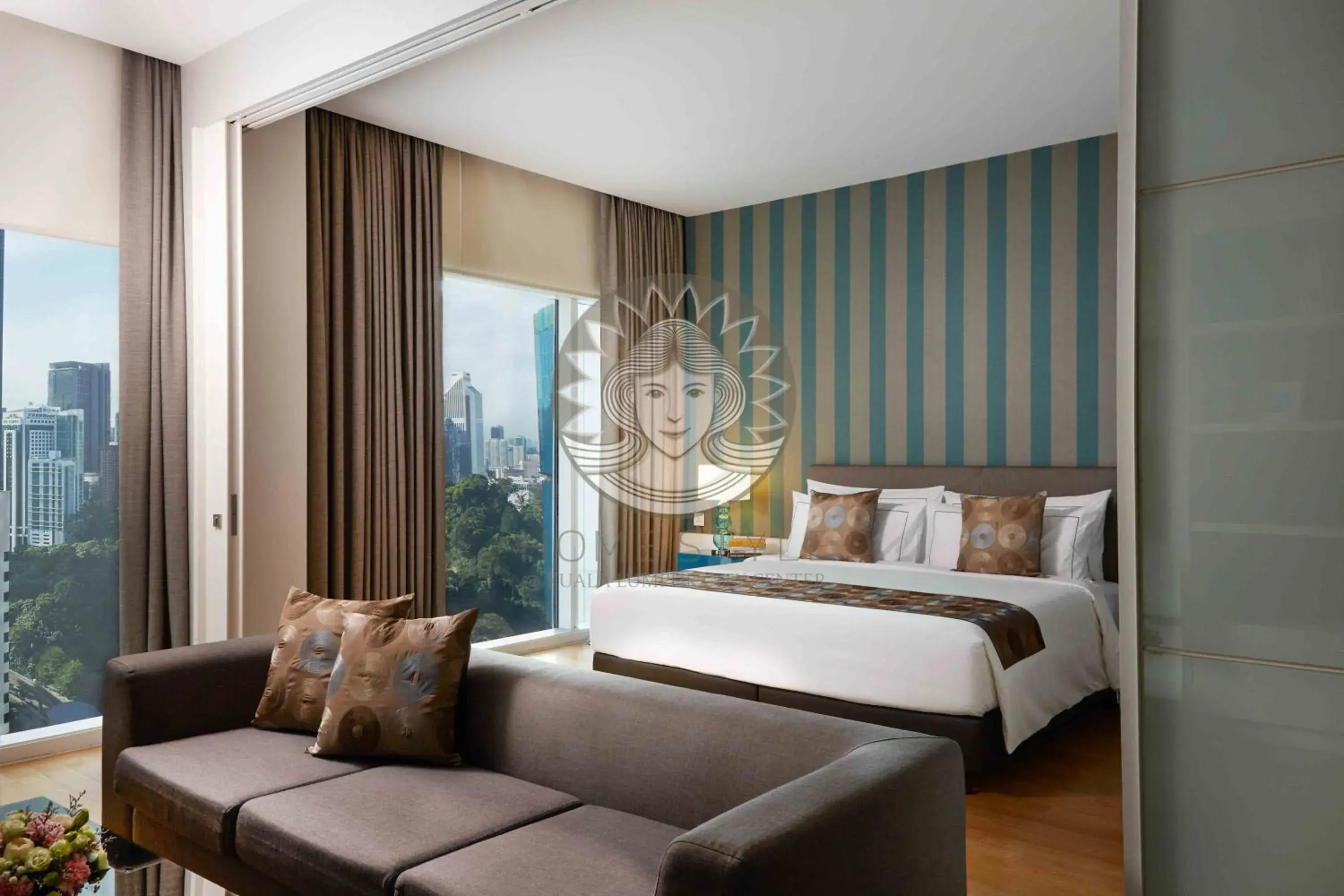 Two-Bedroom Deluxe Apartment in HOME STYLE at Platinum Suites 1 KLCC Twin Towers Two-Bedroom Deluxe Apartment in HOME STYLE at Platinum Suites 1 KLCC Twin Towers