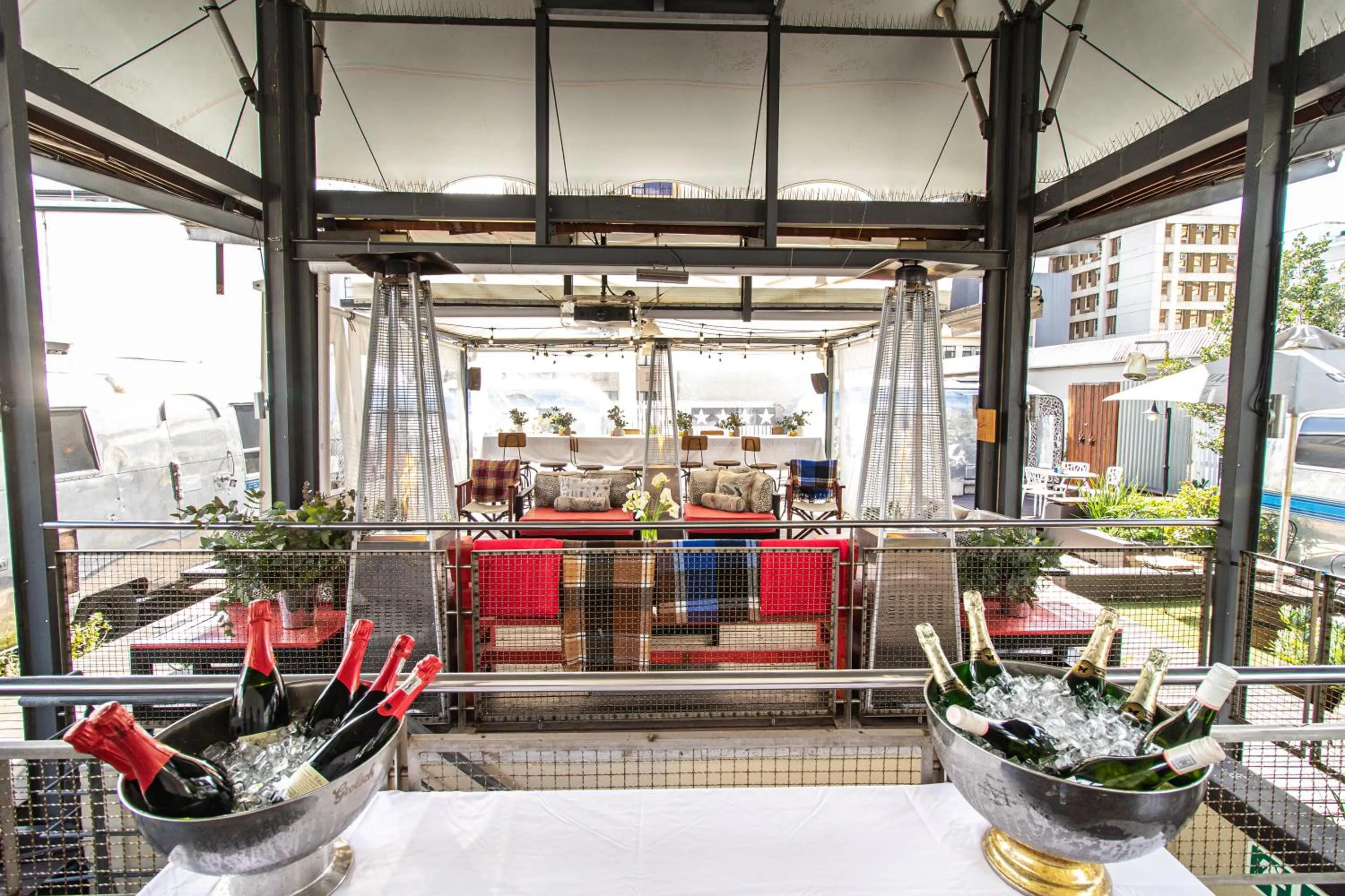 Restaurant/places to eat in Grand Daddy Boutique Hotel