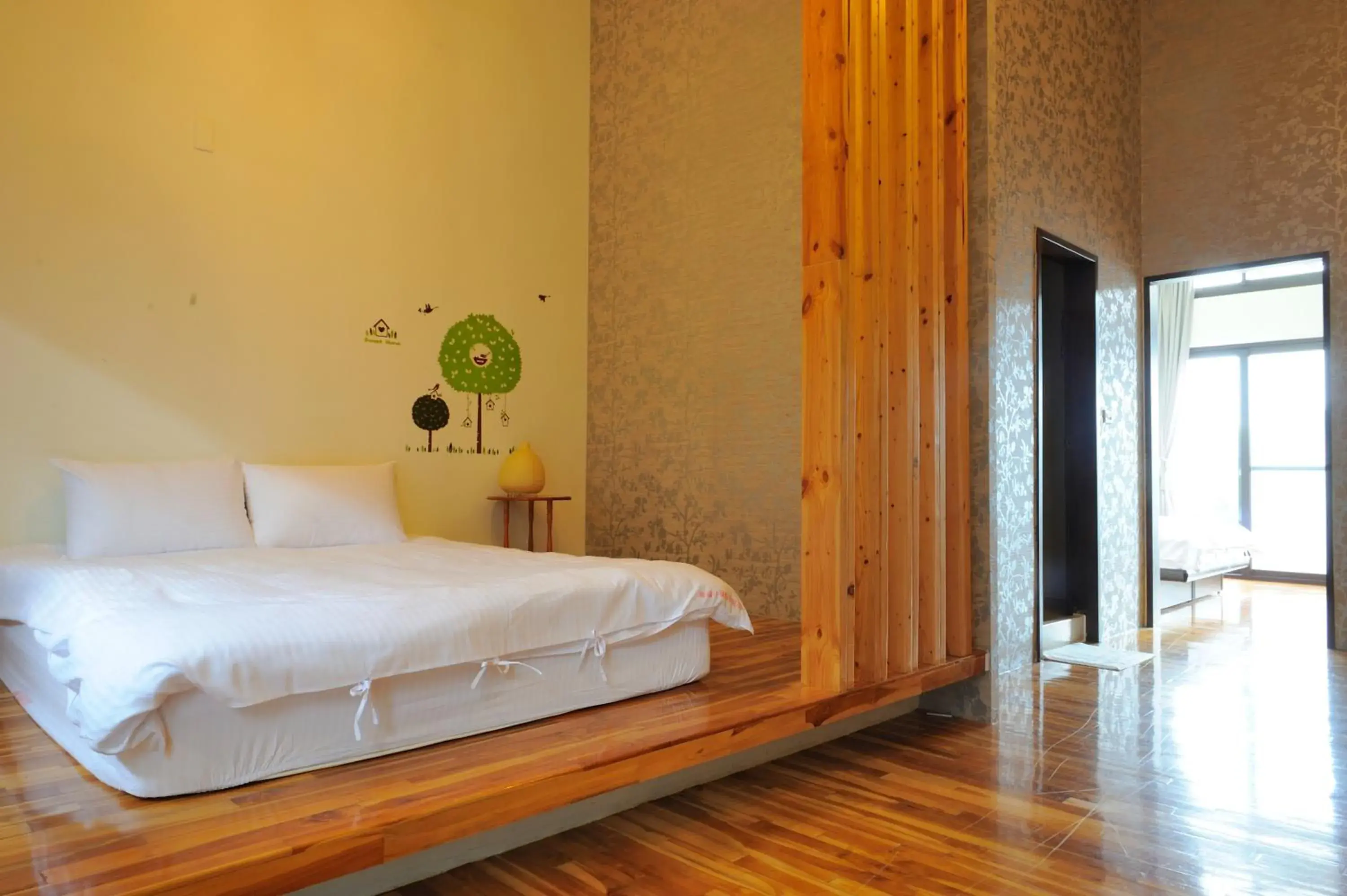 Quadruple Room with Mountain View (No Pet allowed) in Sanyi Happiness B&B Quadruple Room with Mountain View (No Pet allowed) in Sanyi Happiness B&B