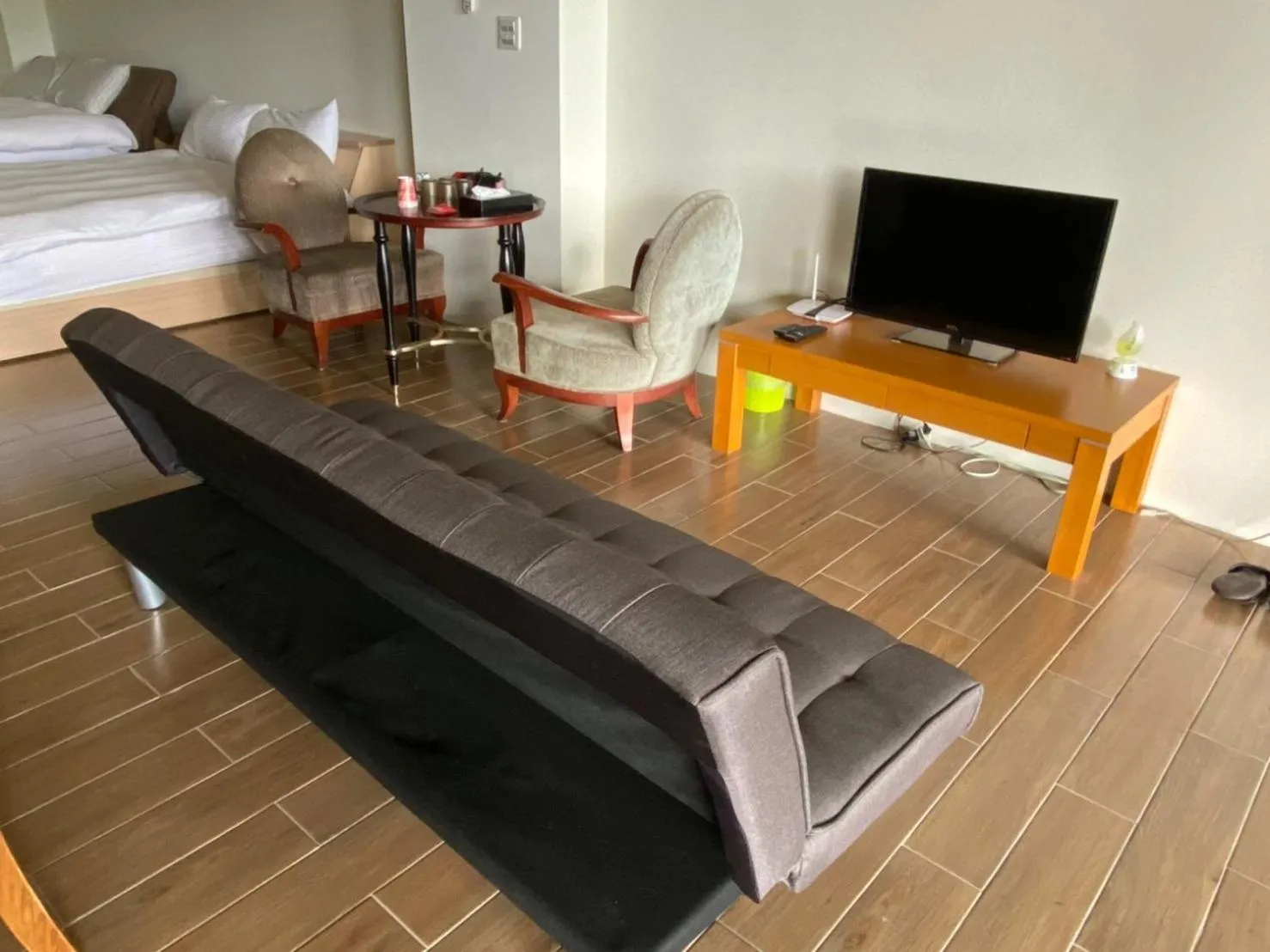 Living room, Bed in Sanyi Happiness B&B