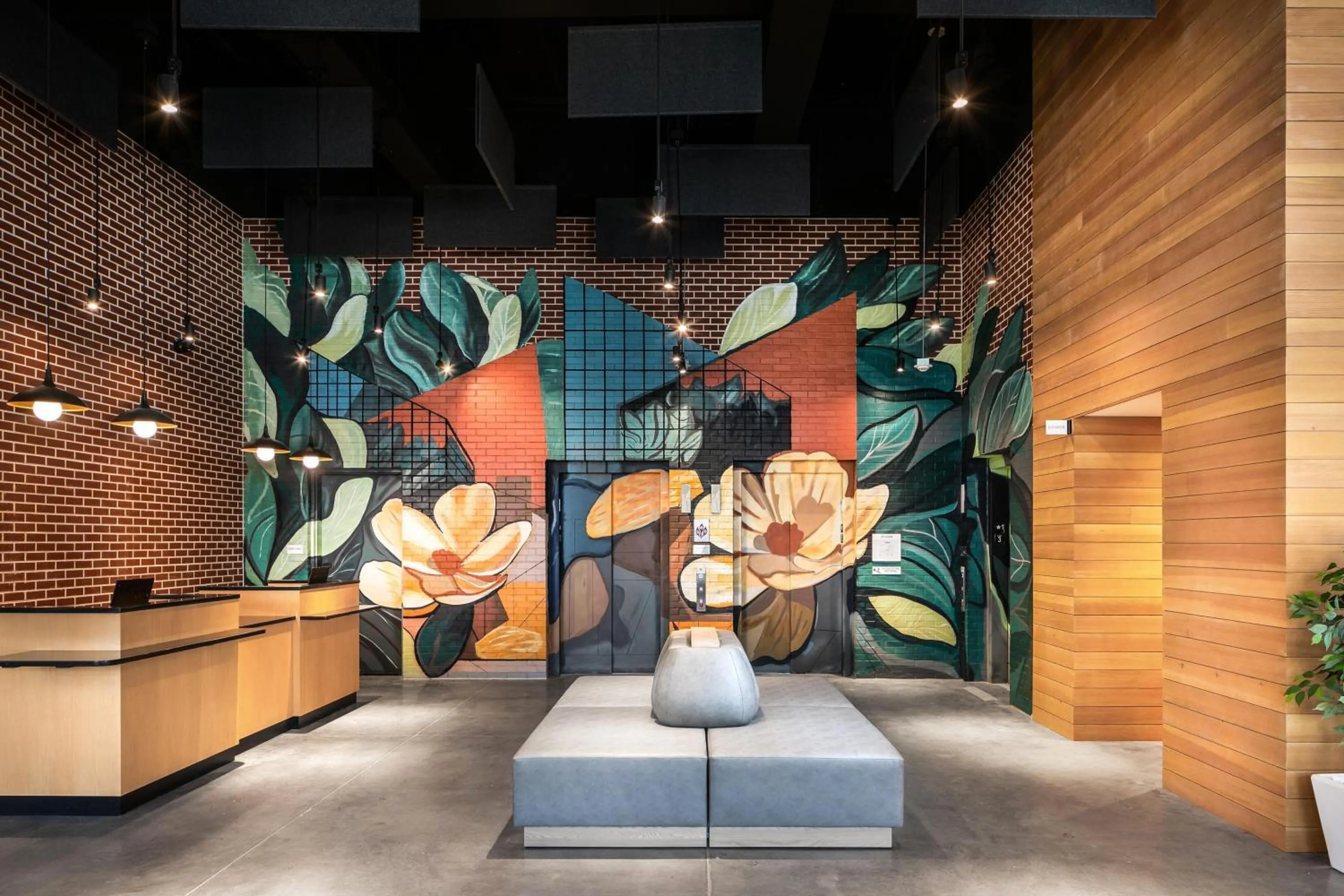 Lobby or reception in Caption By Hyatt Chattanooga Downtown