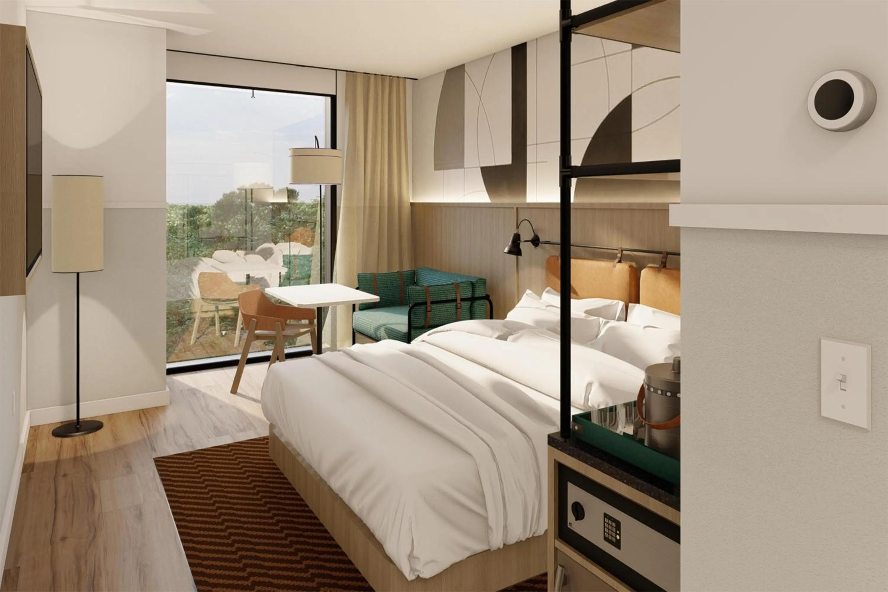 Bedroom, Bed in Caption By Hyatt Chattanooga Downtown